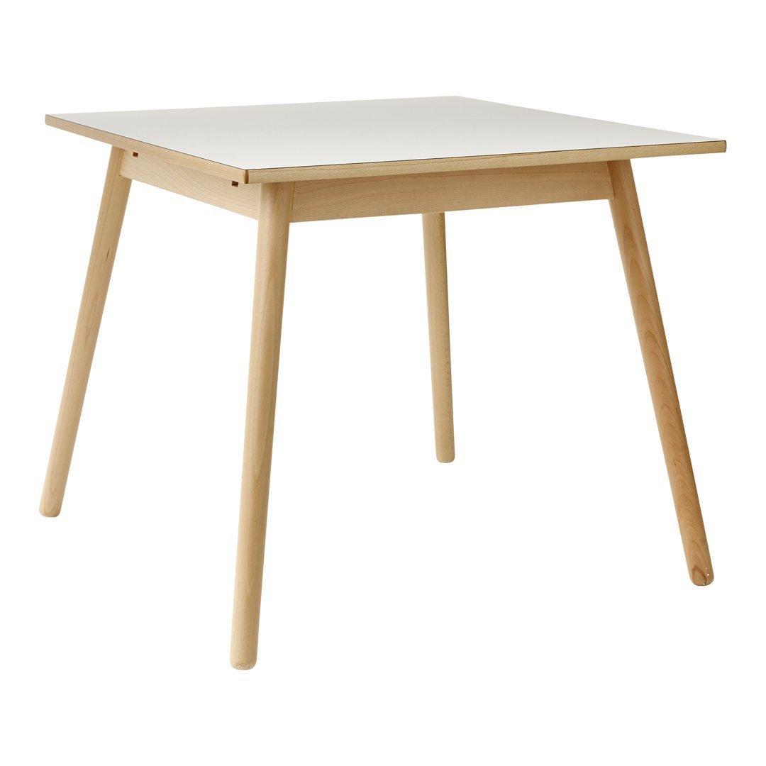 Modern C35A Dining Table - 6 Seater Solid Wood Kitchen Table for Family Meals & Entertaining - Perfect for Dining Room, Kitchen, or Open Concept Living Space