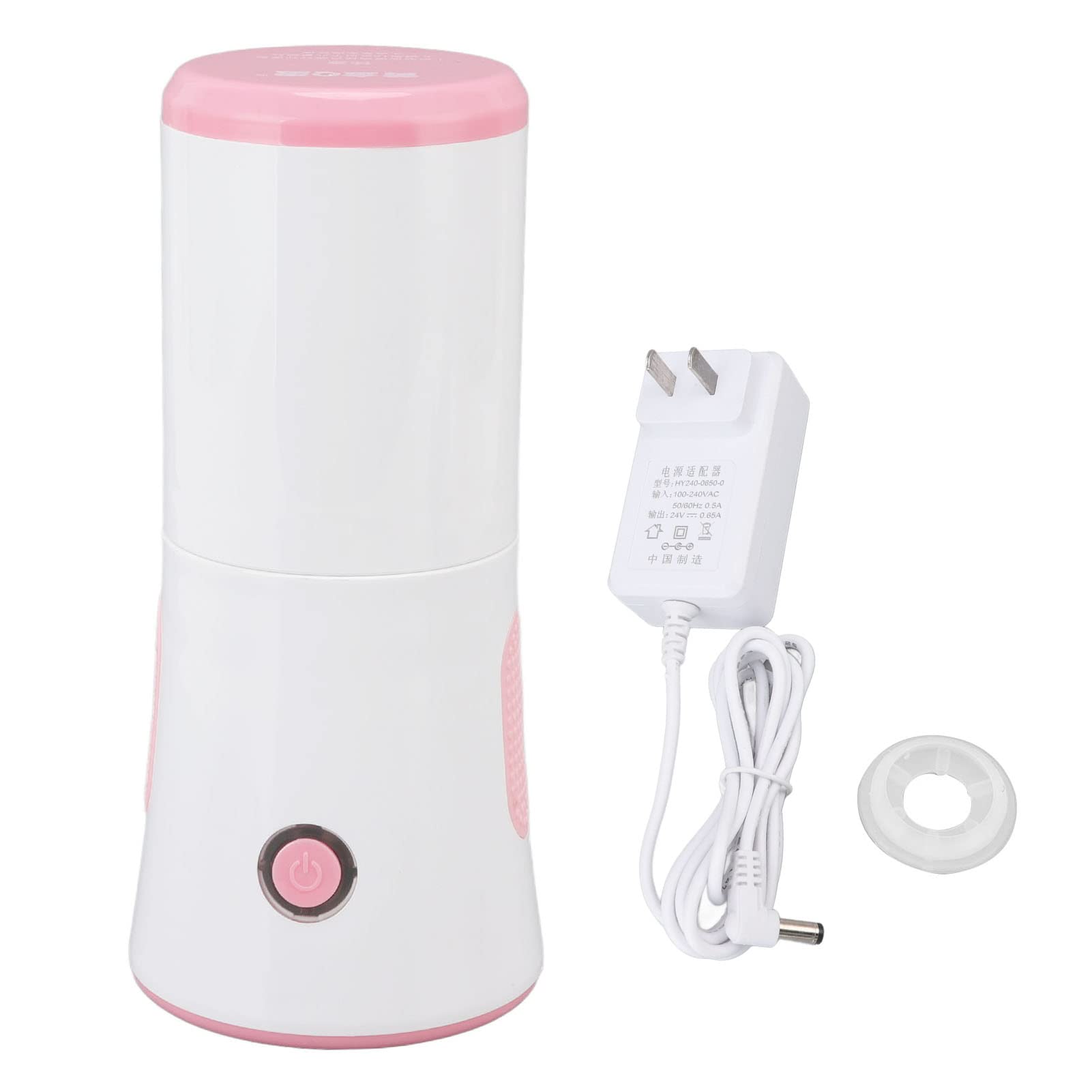 Electric Egg Beater with Anti-Slip Base, 100-240V Automatic Egg Mixer - Food Grade Safe Material for Baking, Cooking & DIY (Pink) | Perfect for Home Kitchens, Restaurants & Bakeries