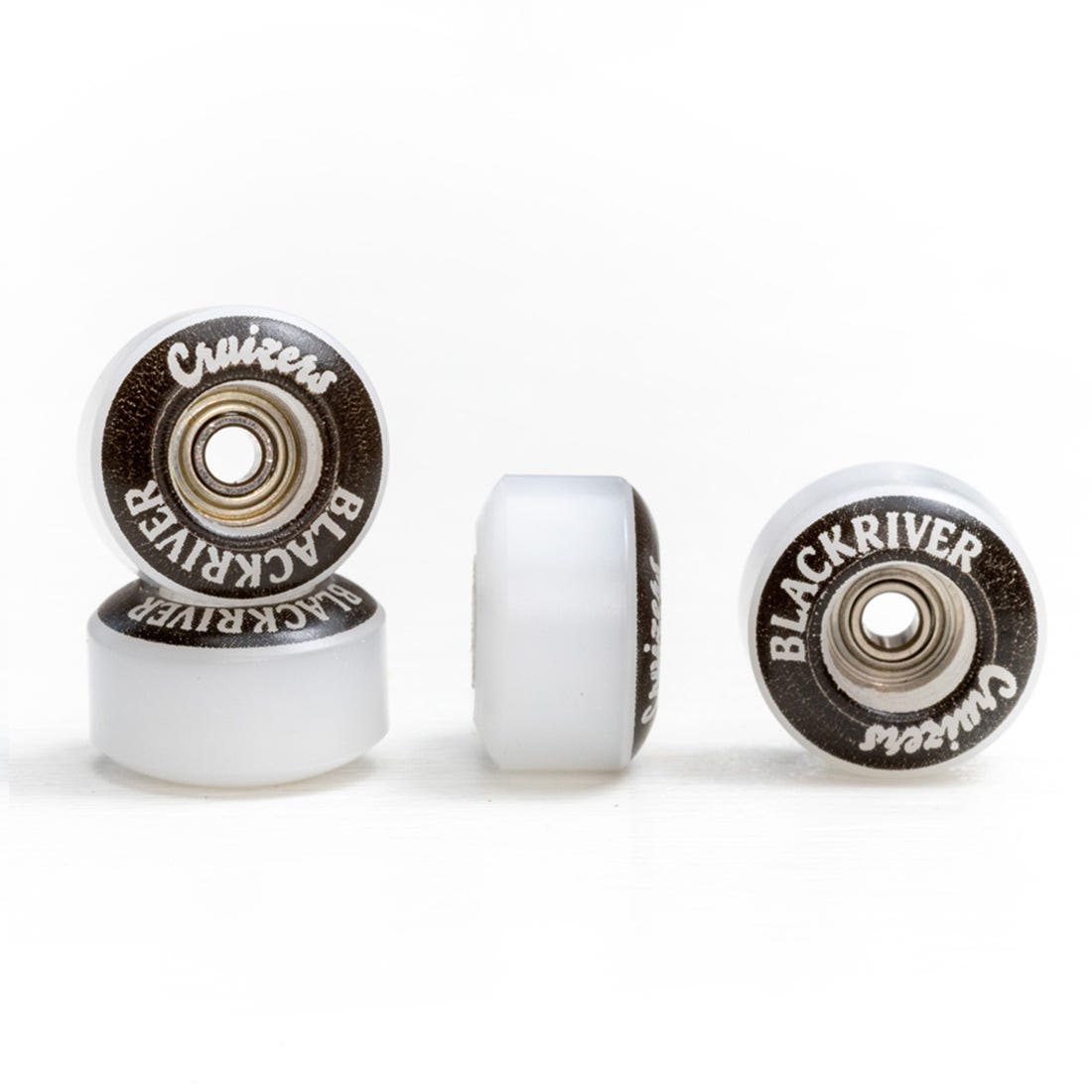 Blackriver Cruizer Fingerboard Wheels - High Performance Skateboard Wheels for Fingerboarding - Perfect for Tricks, Stunts & Mini Skateboarding at Home or Office