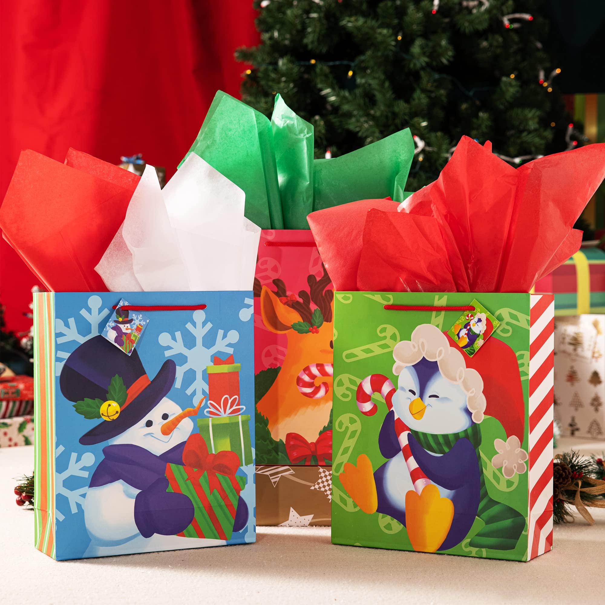 JOYIN 144 Sheets Christmas Wrapping Paper, 20