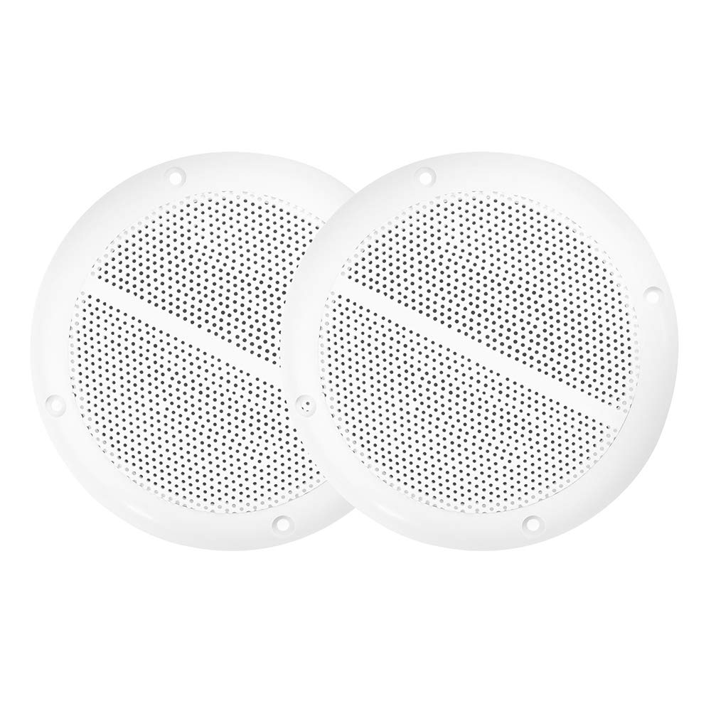 Vonyx MSV50 Bluetooth Ceiling Speaker System - Wireless Bathroom & Office Audio Kit with Easy Installation | Perfect for Streaming Music in Showers, Kitchens, and Workspaces