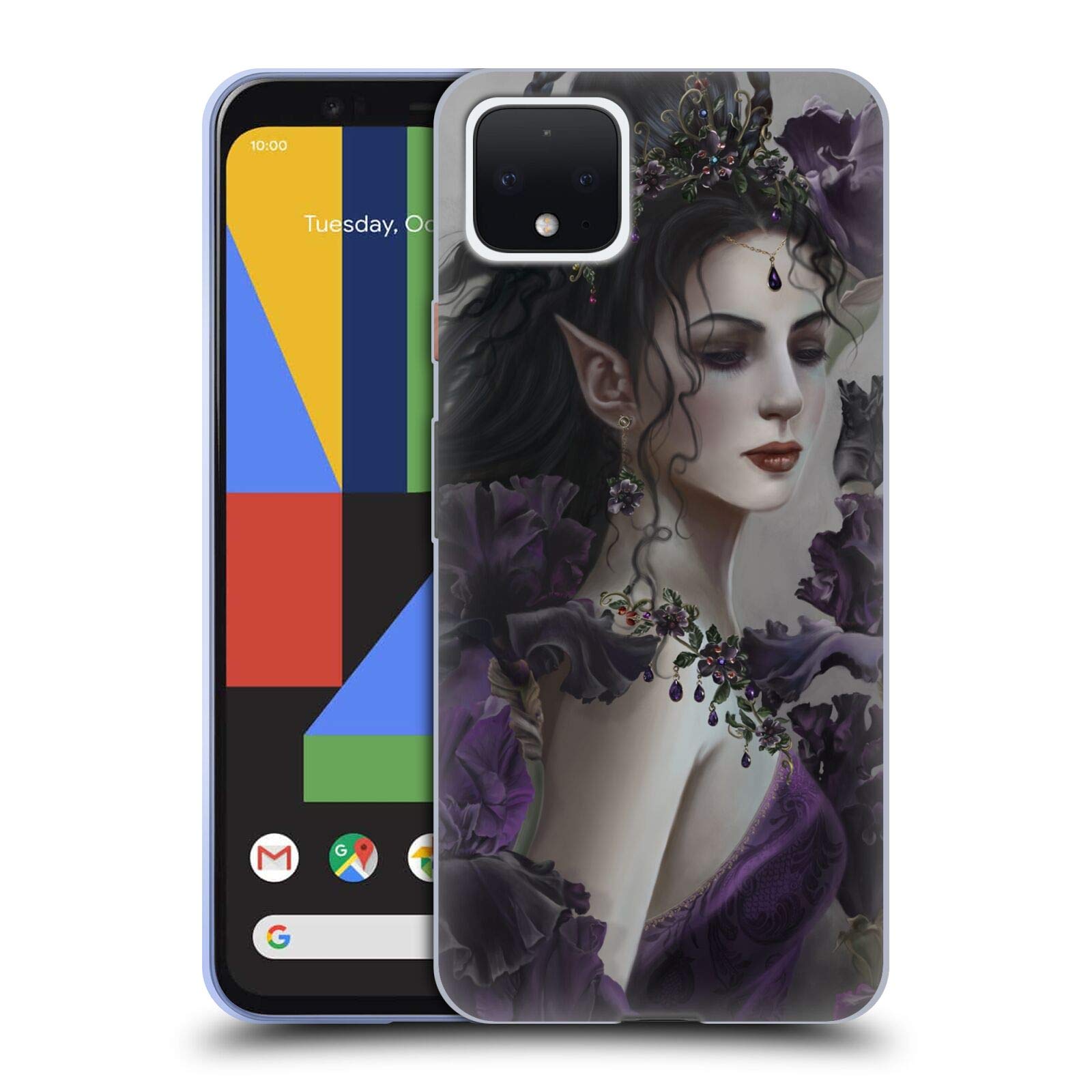 Nene Thomas Liriel Fairy Gothic Case for Google Pixel 4 - Elegant Protection for Fantasy Lovers