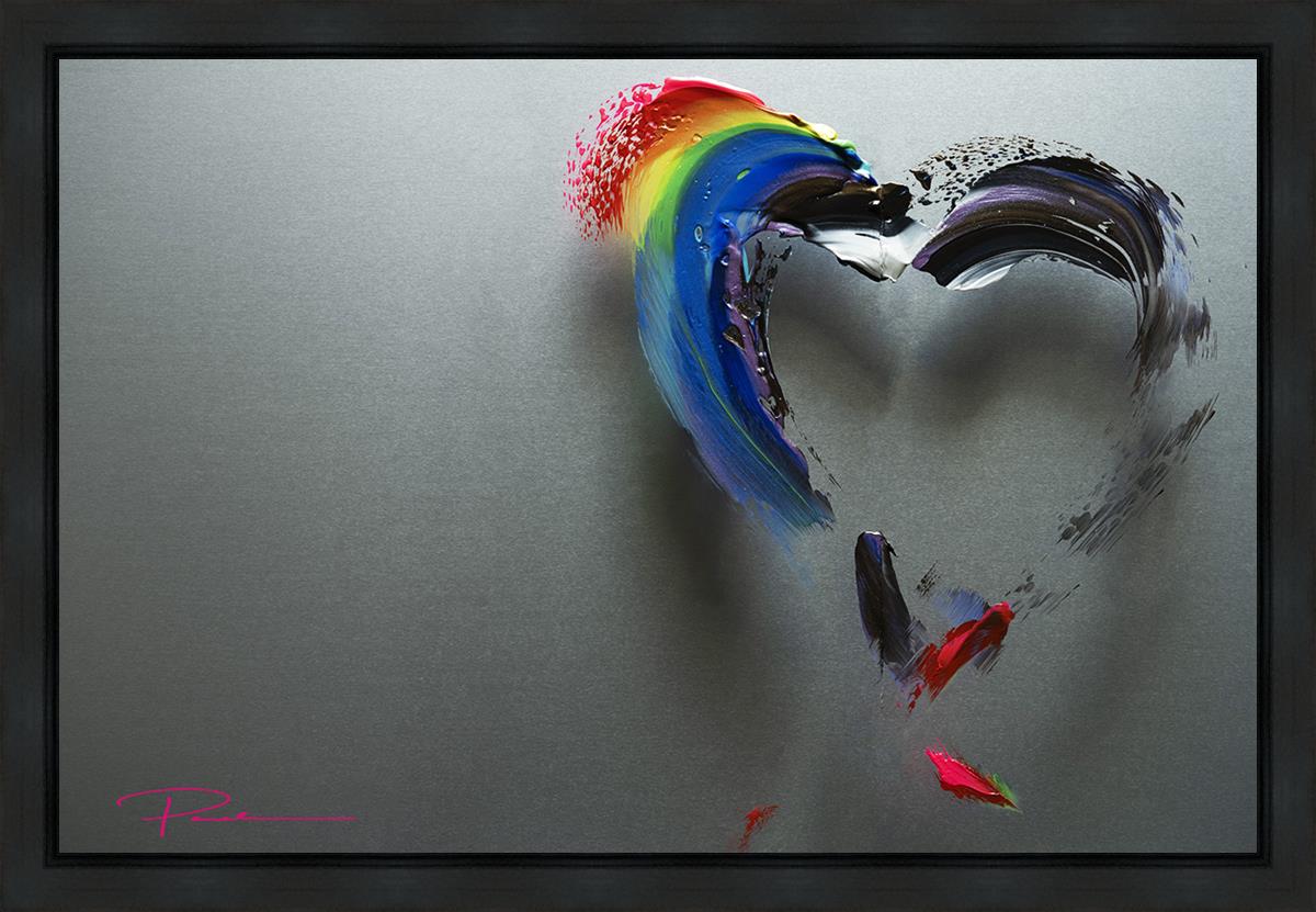 One Love Gallery Wrap Canvas Art - High-Quality Framed Wall Decor for Living Room, Bedroom & Office - Perfect for Home, Gifts & Interior Design