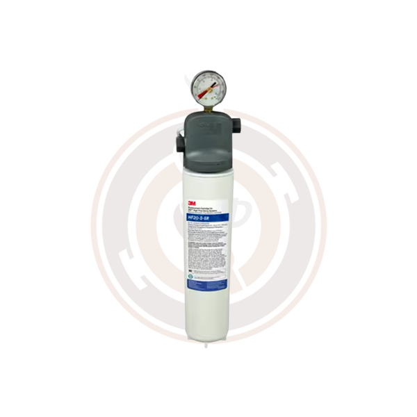 3M™ High Flow Carbonless Series Water Filter System ICE120 S SR, 0.2 Micron Nominal, 2.0 GPM Flow Rate – Perfect for Home, Office, and Commercial Water Filtration