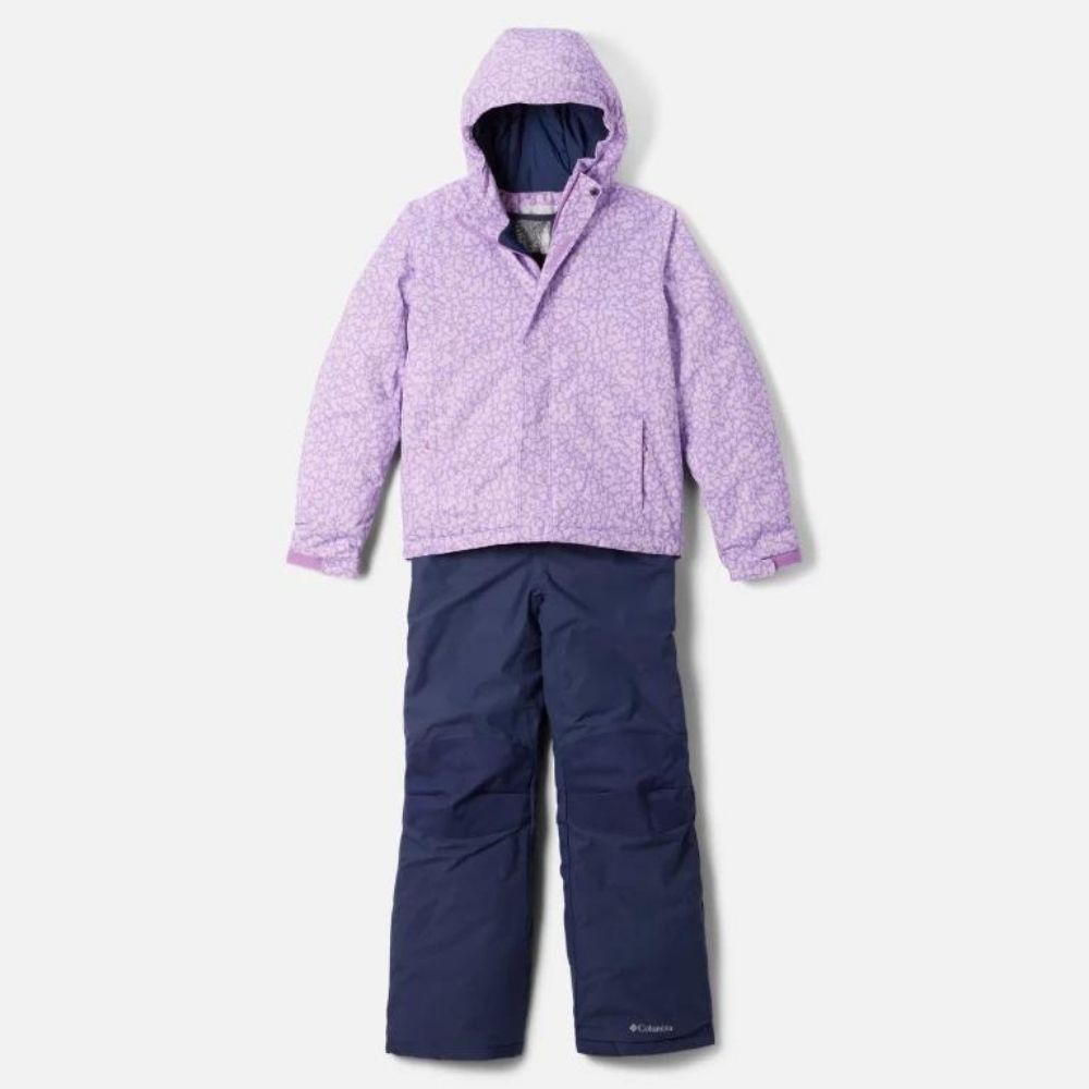 Columbia Buga Ski Jacket & Pant Set - Waterproof Winter Snowsuit for Men & Women | Insulated Cold Weather Gear for Skiing, Snowboarding & Outdoor Activities (Purple)