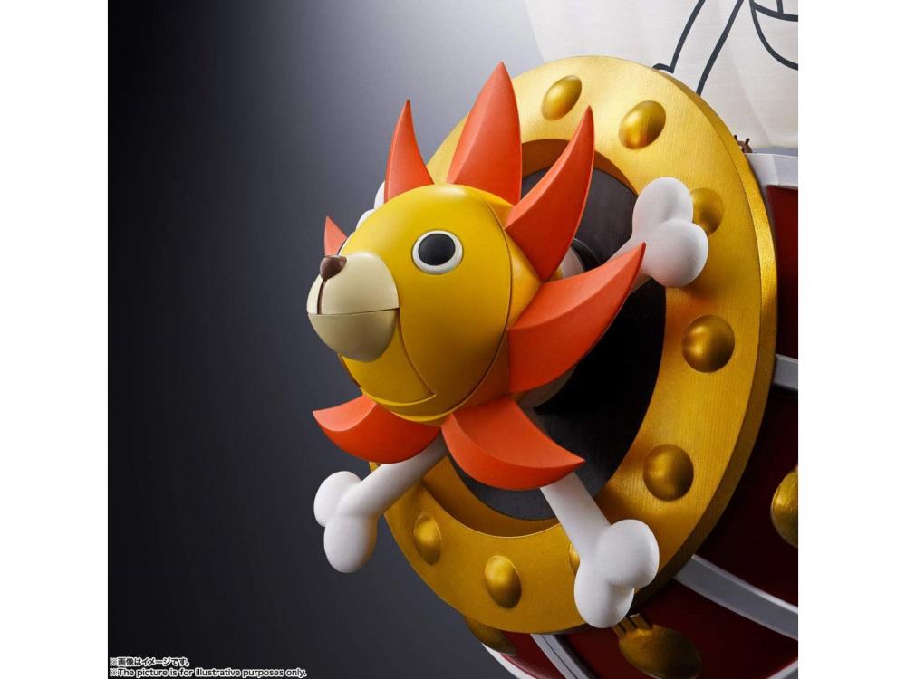 Bandai Chogokin Thousand Sunny One Piece Ship Model - Premium Collectible Anime Figure for Fans | Perfect for Display, Gifts, and Anime Collections