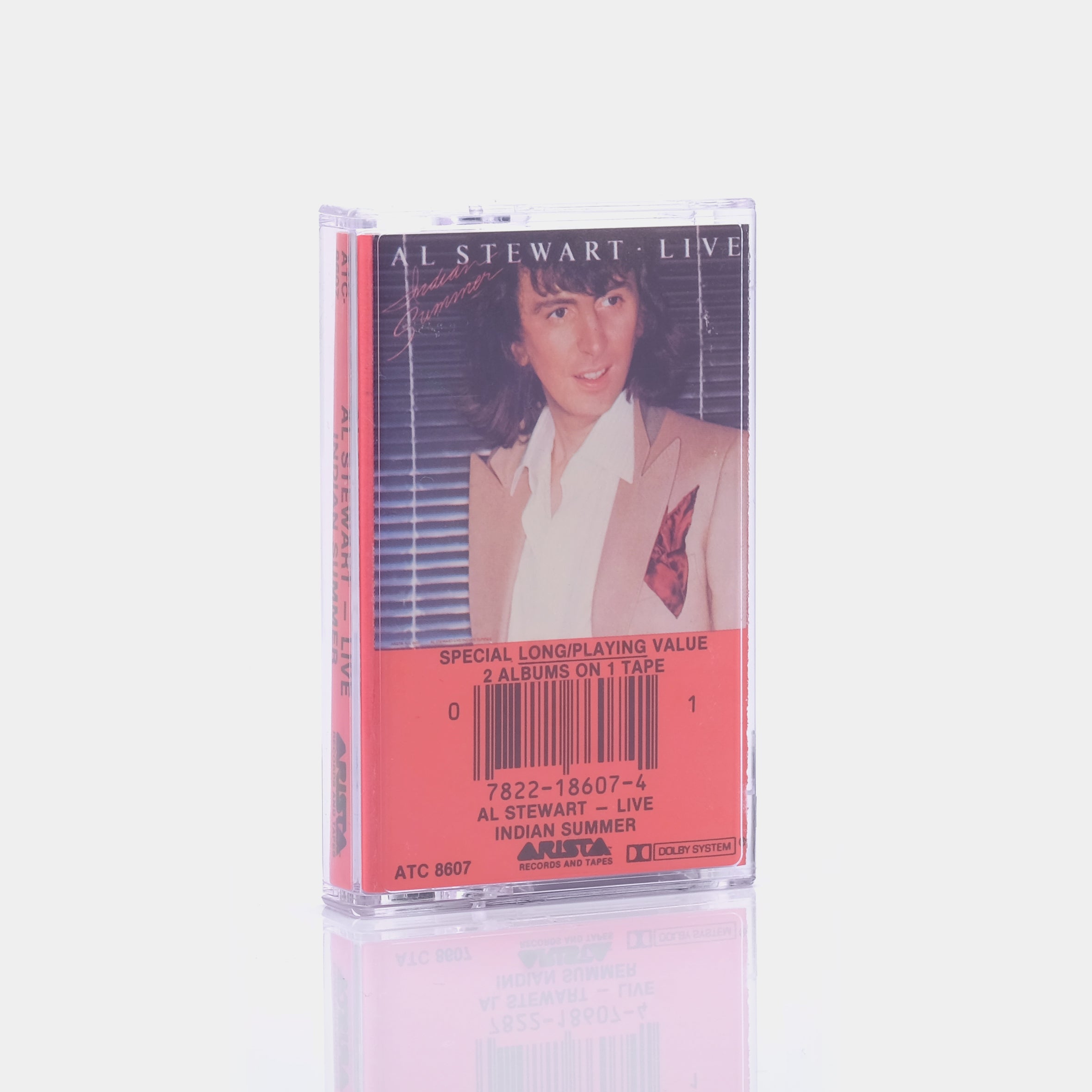 Al Stewart Indian Summer (Live) Cassette Tape - Vintage Music Collectible for Audiophiles & 80s Music Fans - Perfect for Home Listening, Car Rides & Retro Music Collections