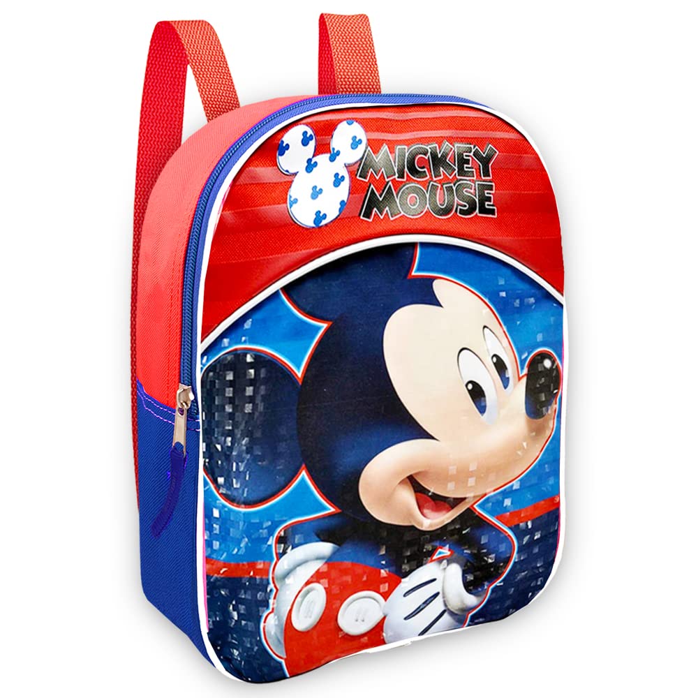 Disney Mickey Mouse Backpack Set for Kids - 11