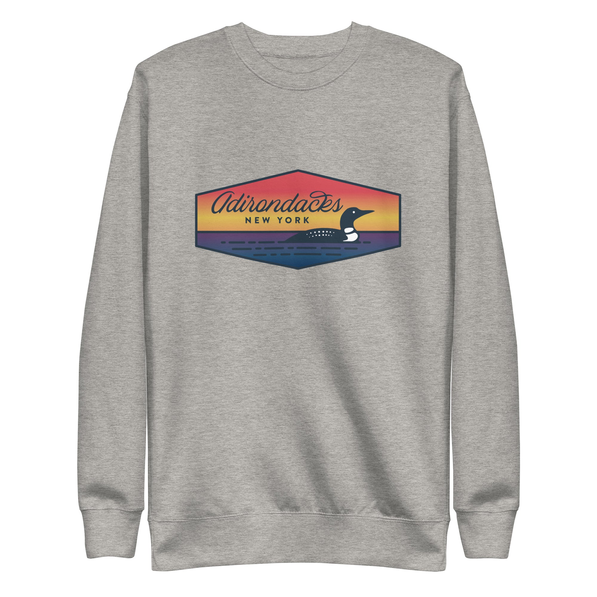 Lakeside at Sunset Crewneck Sweatshirt | Cozy Pullover for Men & Women | Perfect for Fall, Winter & Outdoor Activities