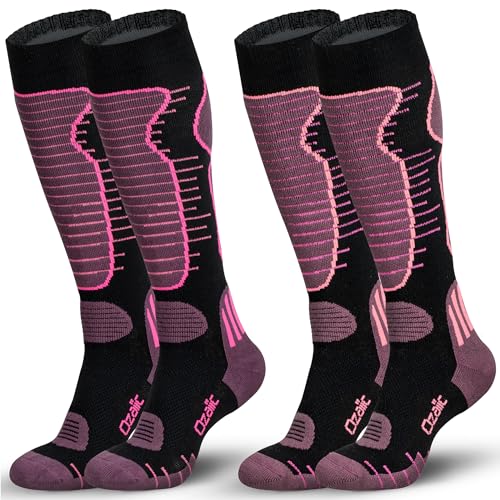 2 Pairs-purple+pink