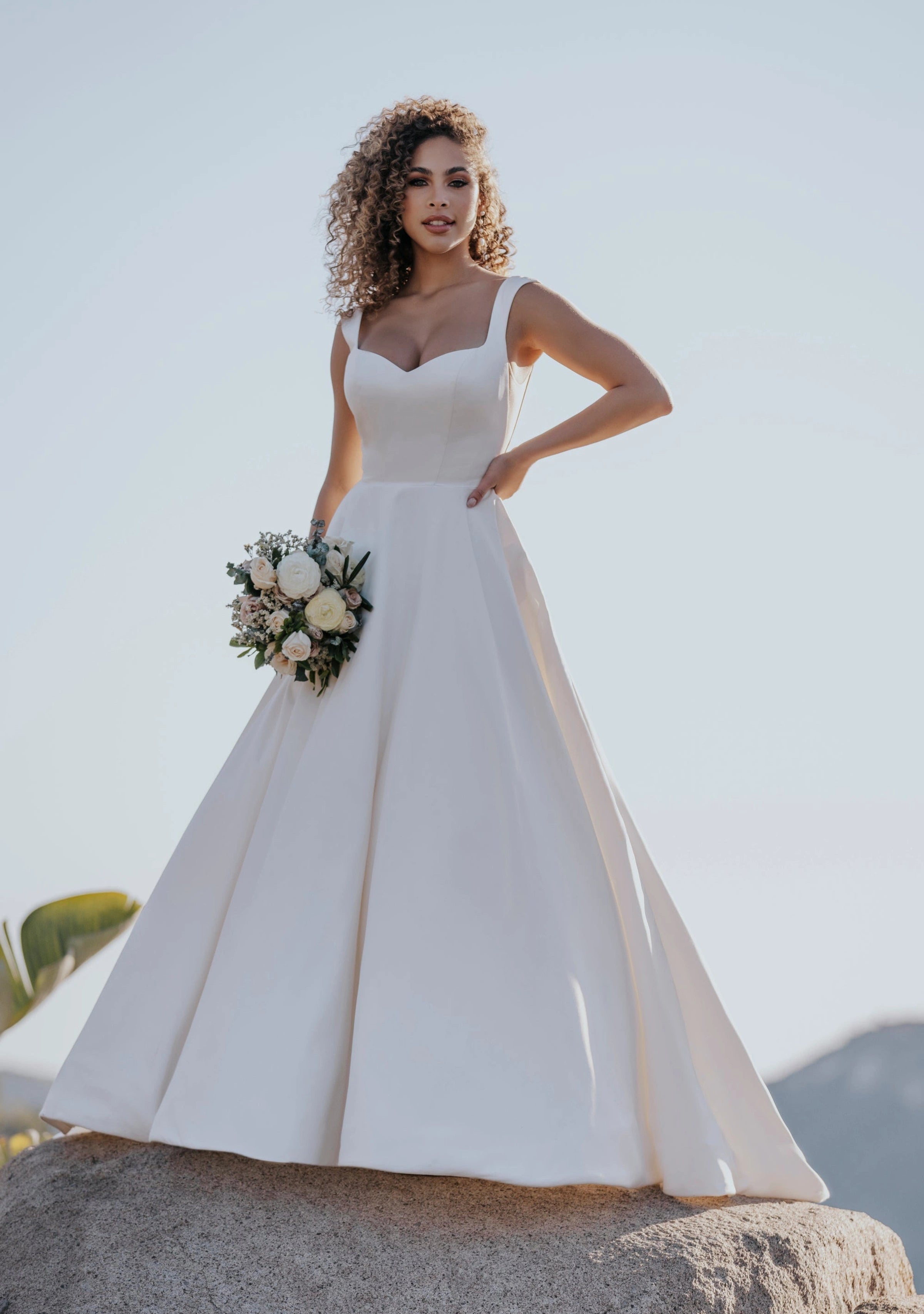 Allure A1155 Plus Size 16 Women's Formal Dress - Perfect for Weddings, Prom & Evening Events