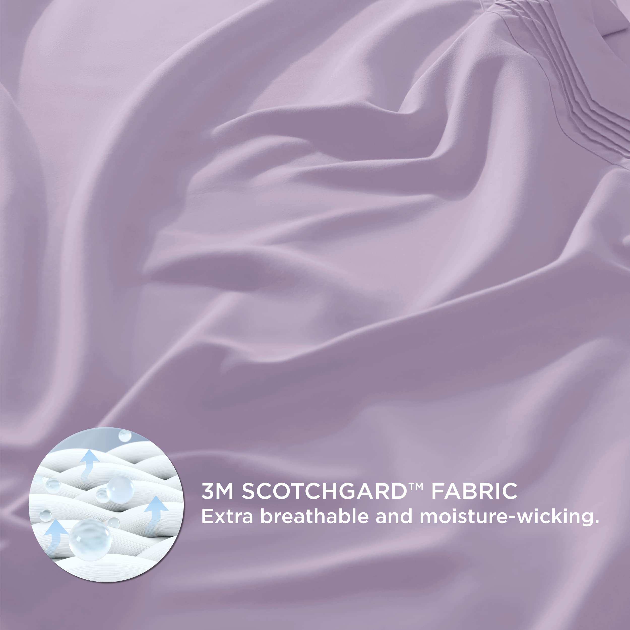 Bedsure GentleSoft Twin XL Sheets Set - Ultra Soft & Breathable Dorm Bedding, Moisture Wicking Cooling Extra Long Twin Sheets with Deep Pocket (Fits 21