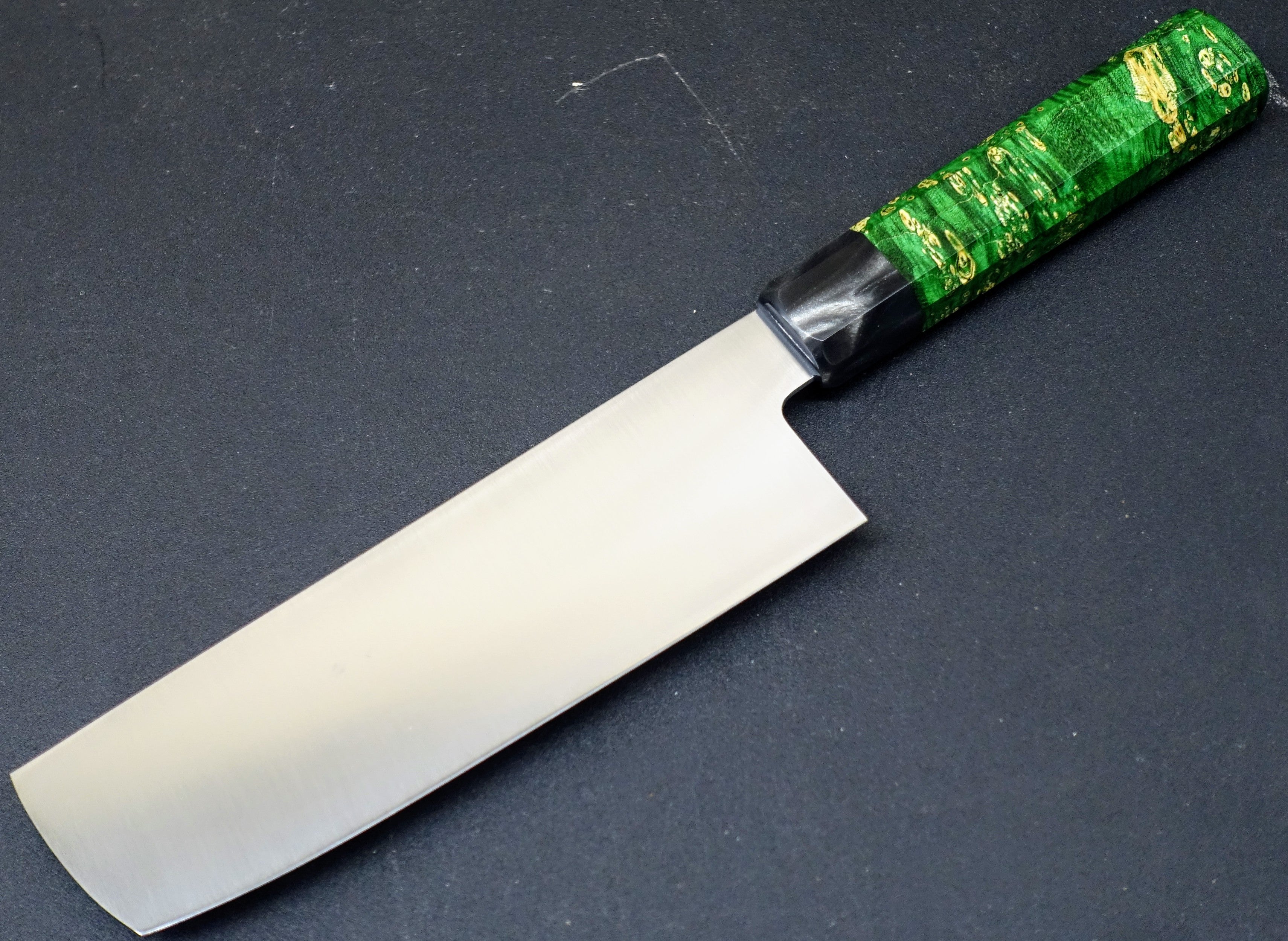 Martell Knives 180mm 52100 Steel Nakiri Knife #7 - Professional Japanese Vegetable Knife for Precise Chopping, Slicing & Dicing - Ideal for Home Chefs & Professional Kitchens