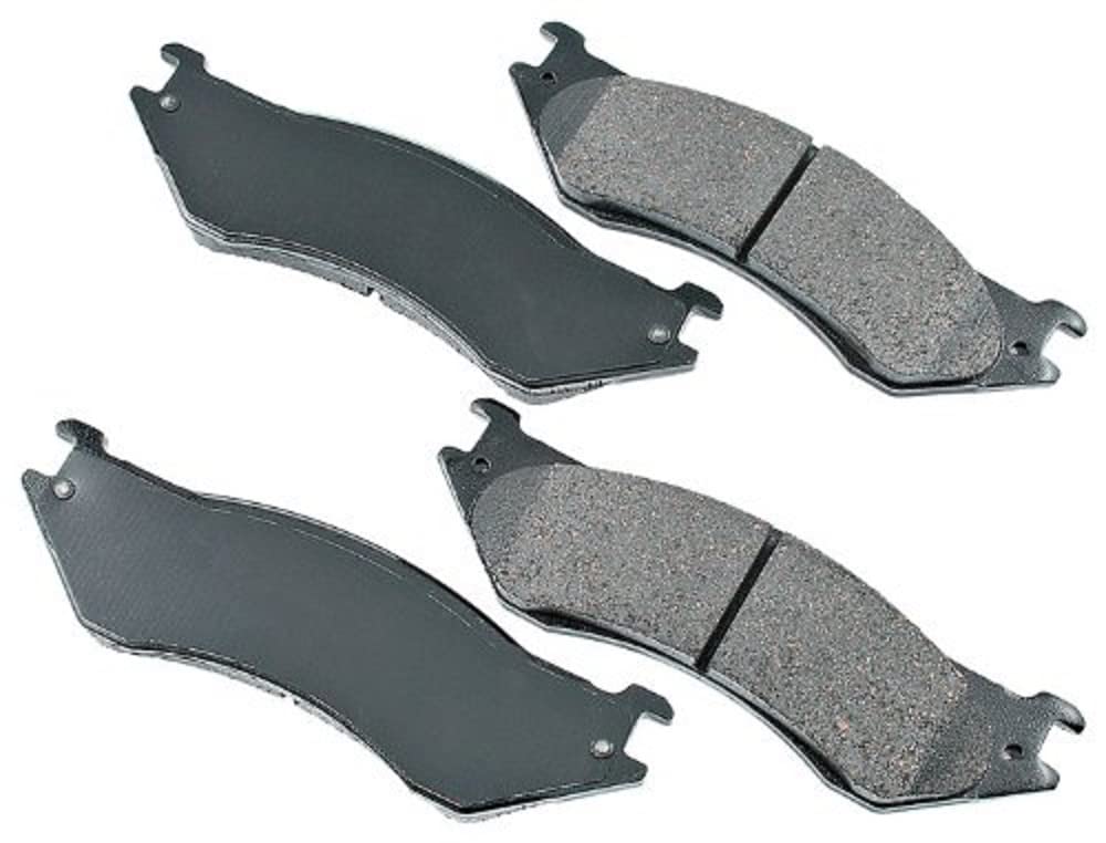 Akebono Ultra-Premium Ceramic Brake Pad Set - Low Noise & Dust - Fits Honda Accord, Toyota Camry - Perfect for Daily Commuting & Performance Driving