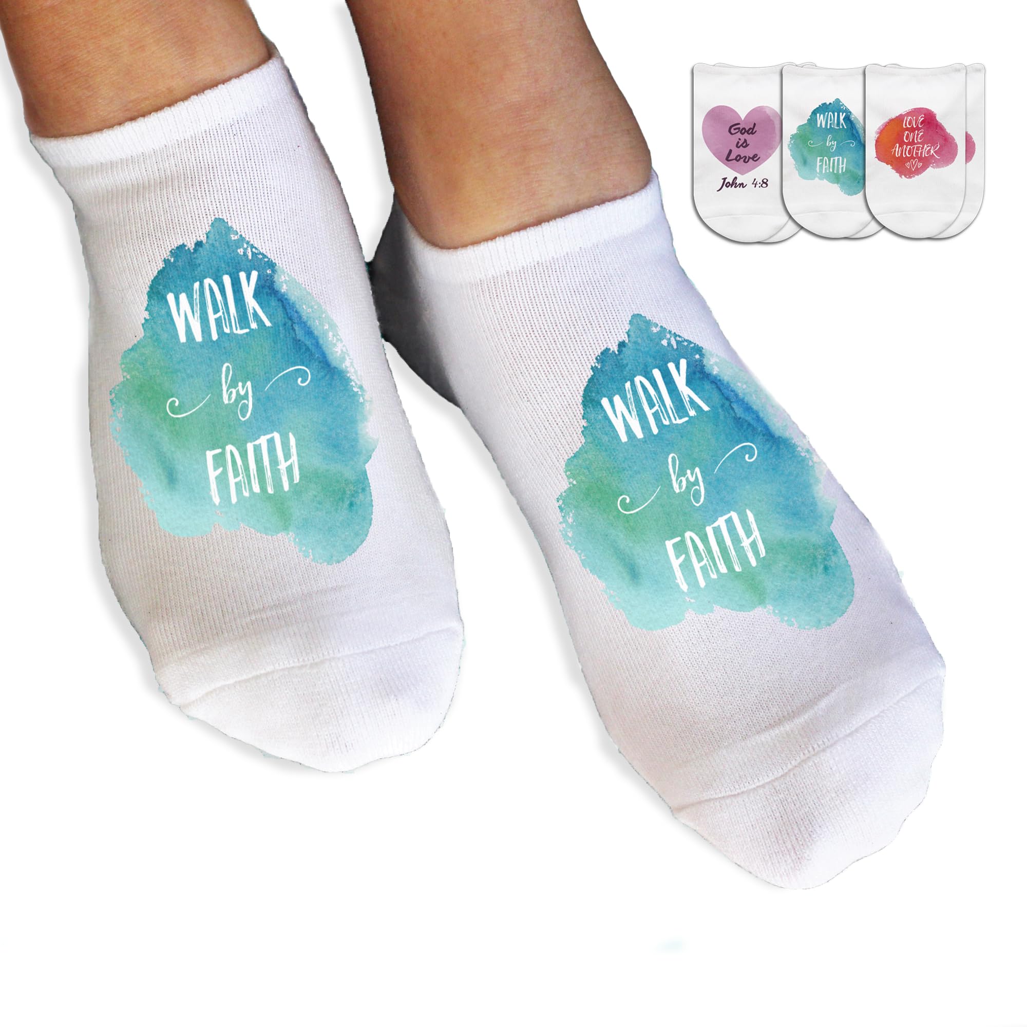Faith Socks for Women - Inspirational Gifts for Daily Motivation