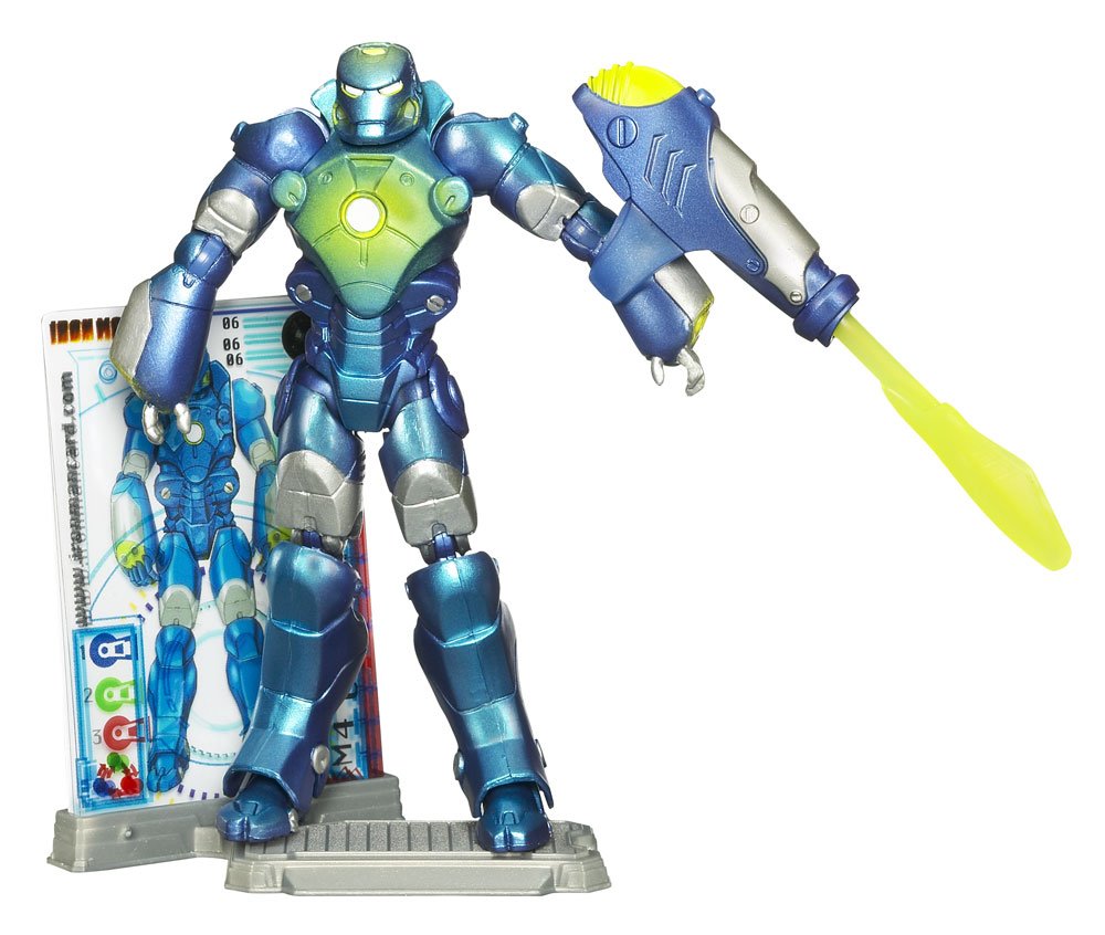 Hasbro Iron Man 2 Movie Concept Series 4 Inch Action Figure - Iron Man Deep Dive Armor Collectible Toy for Kids & Adults - Perfect for Display, Play & Marvel Collections