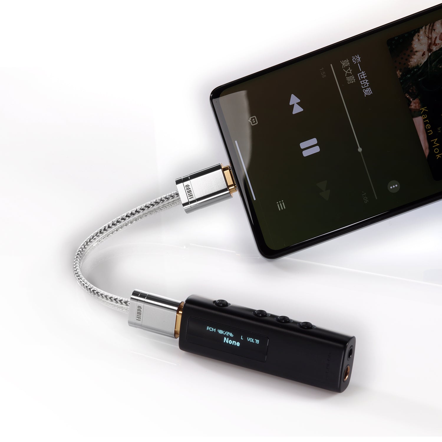 Premium DD ddHiFi TC09S USB Type C to Type C OTG Fast Charging & Data Sync Cable - Perfect for Smartphones, Tablets & Laptops