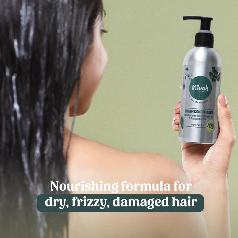 Deep Moisturizing Cream Conditioner for Dry & Damaged Hair - Hydrating Hair Treatment for Smooth & Silky Hair - Perfect for Daily Use & Salon-Quality Results