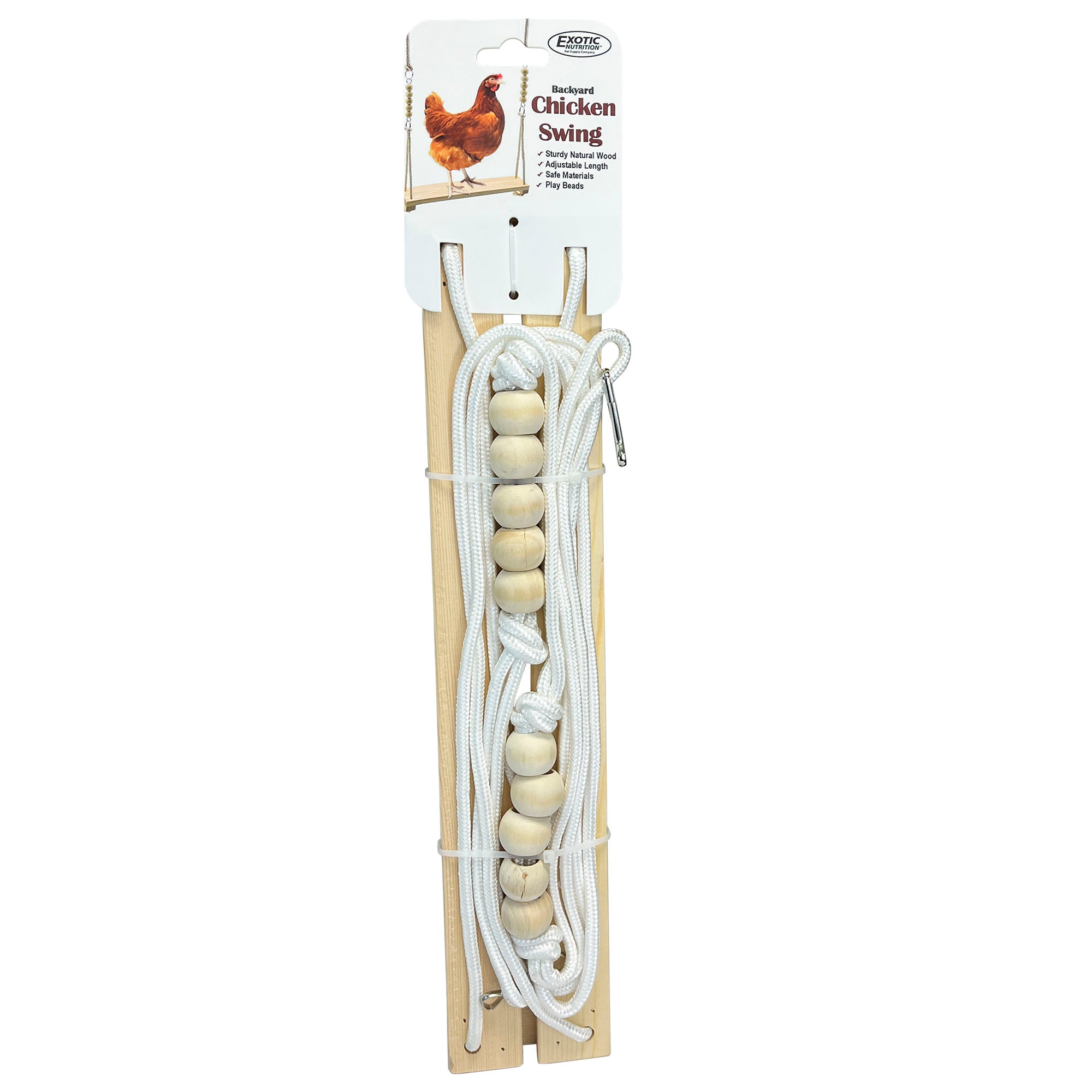 Chicken Swing for Hens - Comfortable & Durable Chicken Perch for Coops - Perfect for Relaxing, Roosting & Egg Laying | Backyard Poultry Accessories