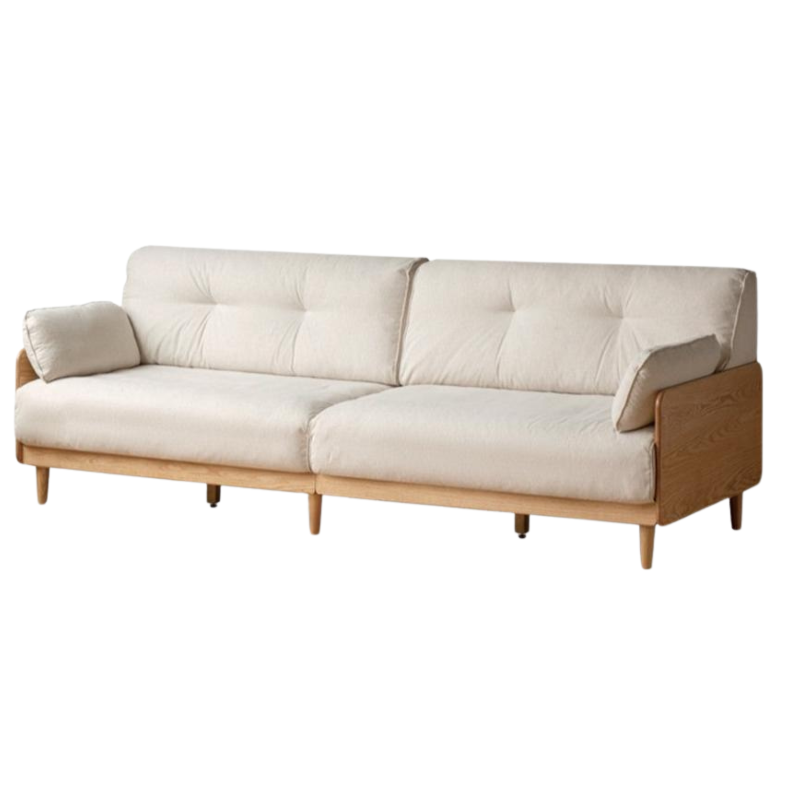 98.4x38.5x34.1 inch / 250x97.7x86.5 cm / pear white color / sofa bed imitation cotton