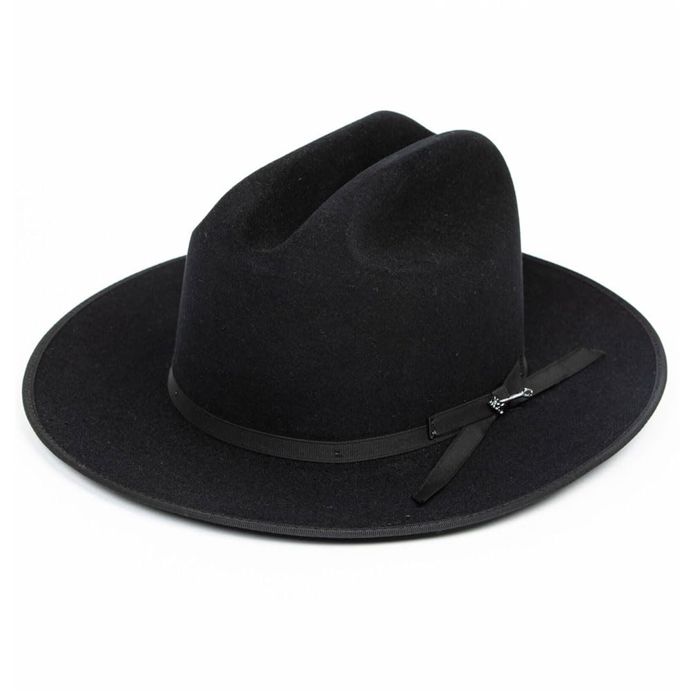 Stetson Open Road 6X Felt Cowboy Hat for Men - Premium Western Style Hat for Outdoor, Rodeo & Country Events - Durable Felt Material with Classic Brim