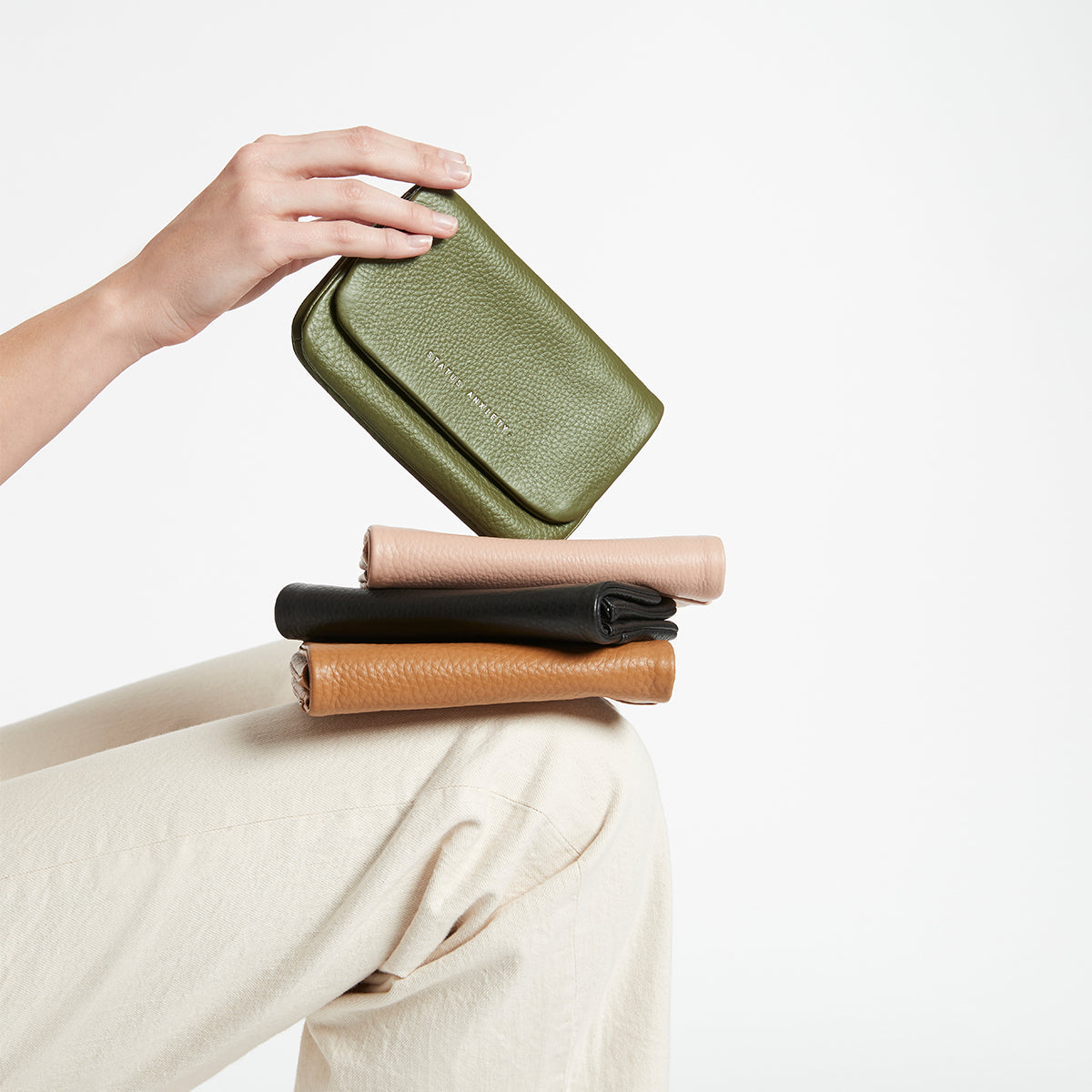 Impermanent Wallet Khaki - Stylish & Durable RFID Blocking Minimalist Wallet for Men - Perfect for Travel, Everyday Use & Gift Giving