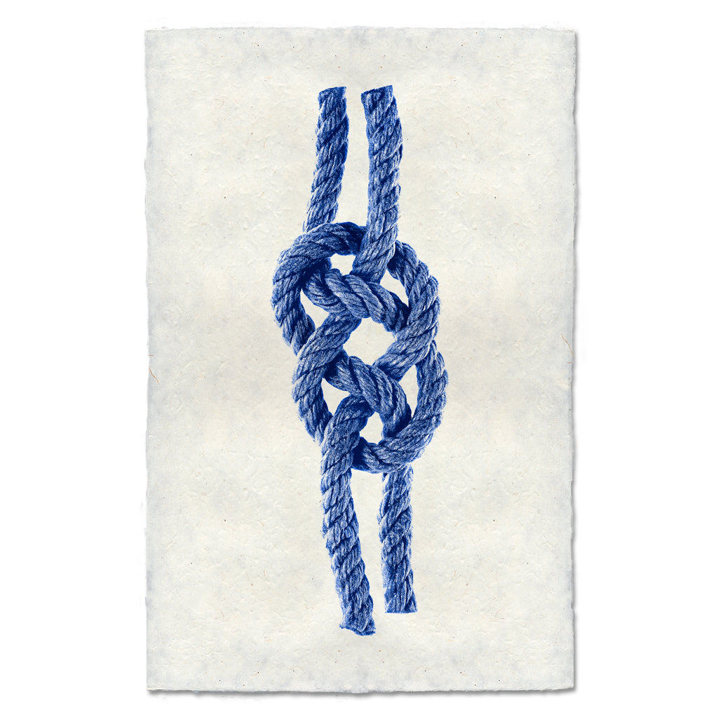 Carrick Bend Nautical Art Print - Decorative Wall Art for Home, Office & Boat Decor - Perfect for Marine Enthusiasts & Sailing Lovers