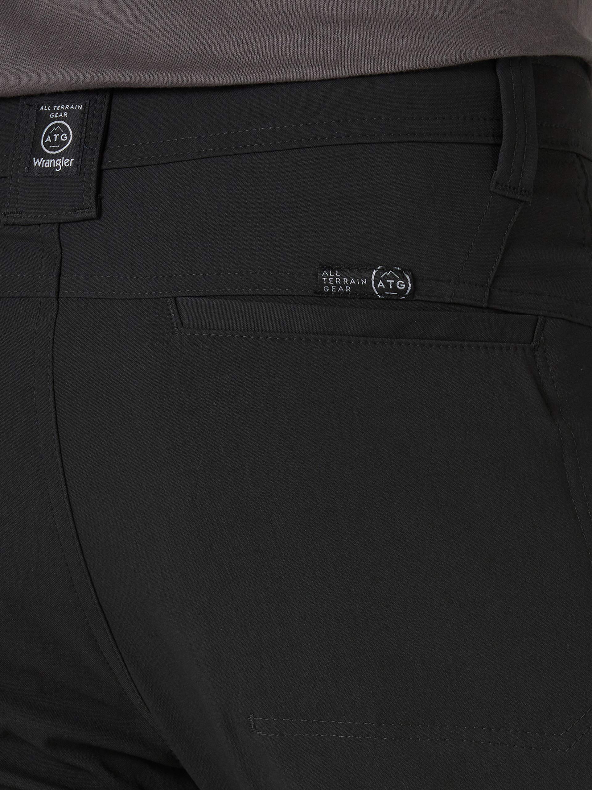 ATG by Wrangler Men's Zip Pocket Trail Pants - Durable Hiking & Outdoor Adventure Pants with Secure Zipper Pockets for Camping, Fishing & Mountain Climbing