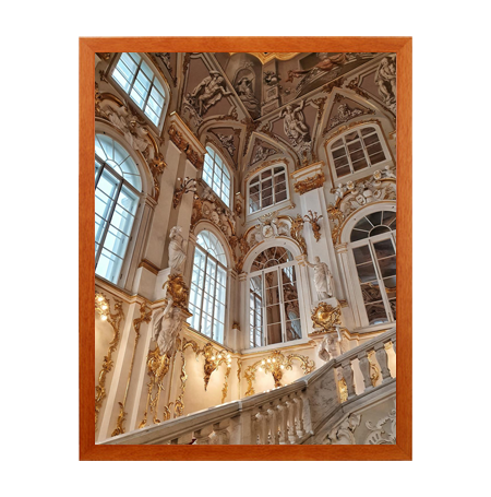 20x26 Inch Wooden Poster Frame - Premium Quality Swing Frame for Wall Art Display - Perfect for Home Decor, Office, Gallery, and Retail Stores