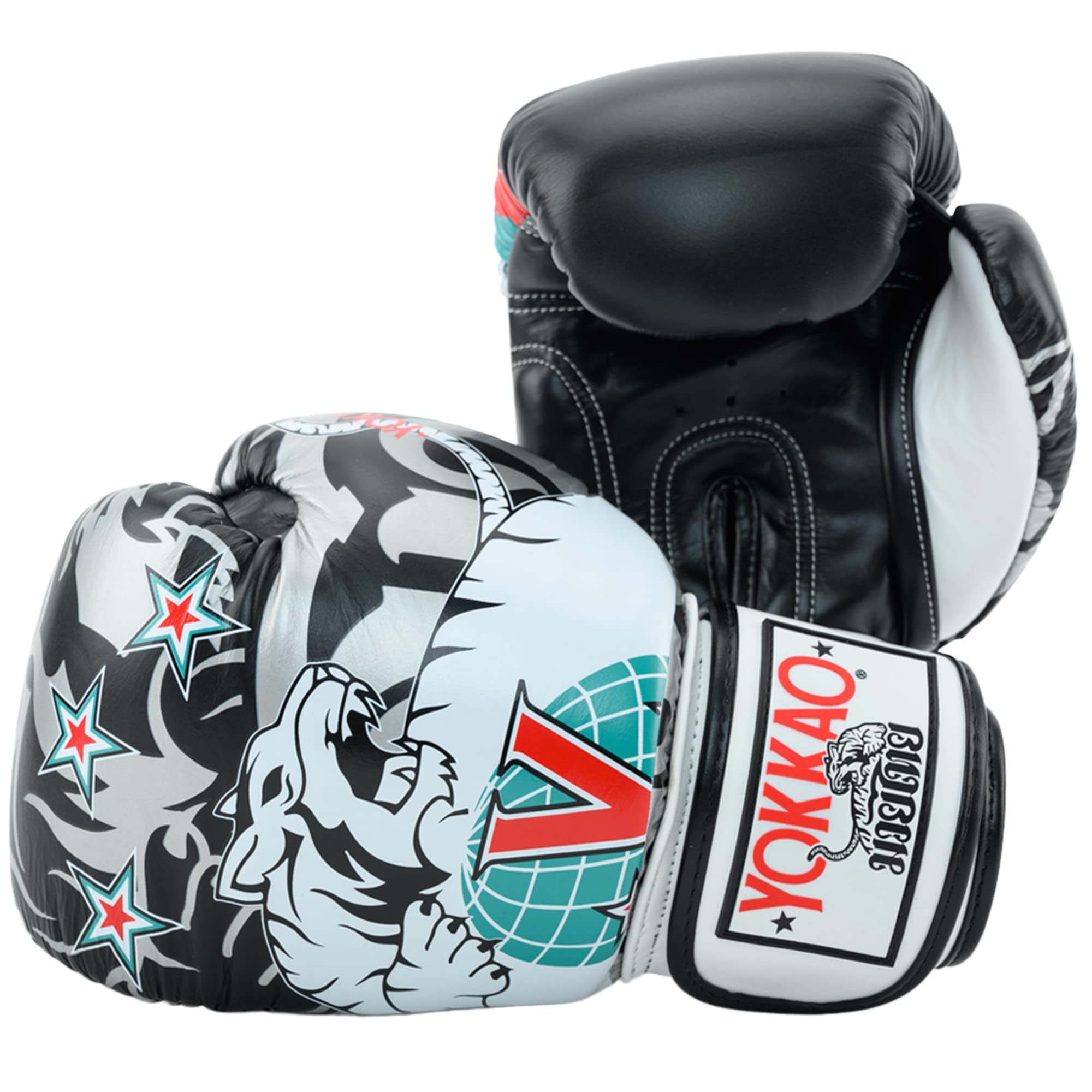YOKKAO Breathable Muay Thai Boxing Gloves for Training & Sparring - 8oz, 10oz, 12oz, 14oz, 16oz Sizes - Premium MMA Gloves for Kickboxing, Bag Work & Fitness Workouts