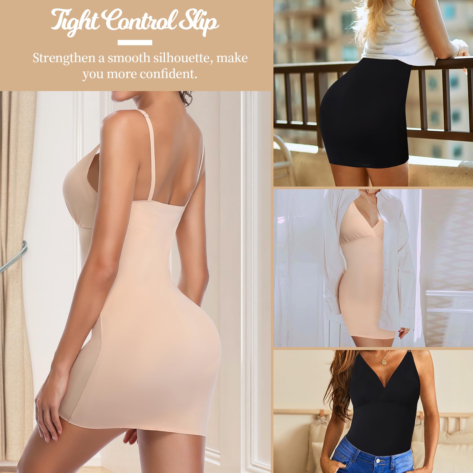 Joyshaper Women's Strapless Shapewear Bodysuit - Full Body Shaper for Tummy Control & Slimming - Seamless Underwear for Dresses, Skirts & Formal Wear