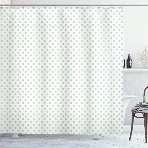 Mint Green White