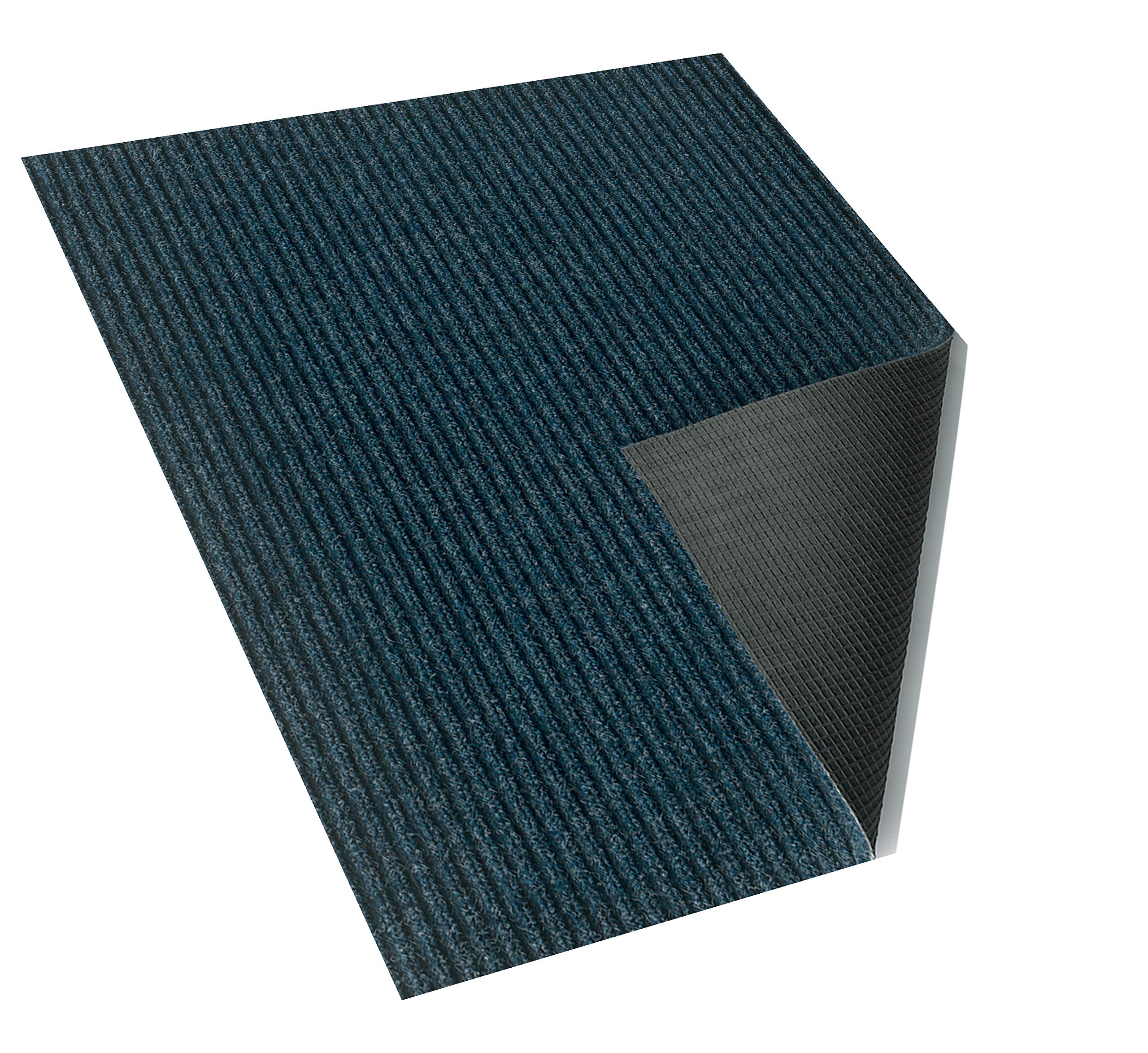 KOECKRITZ 9' Round Indoor Outdoor Area Rug with Non-Slip Rubber Backing - 1/4