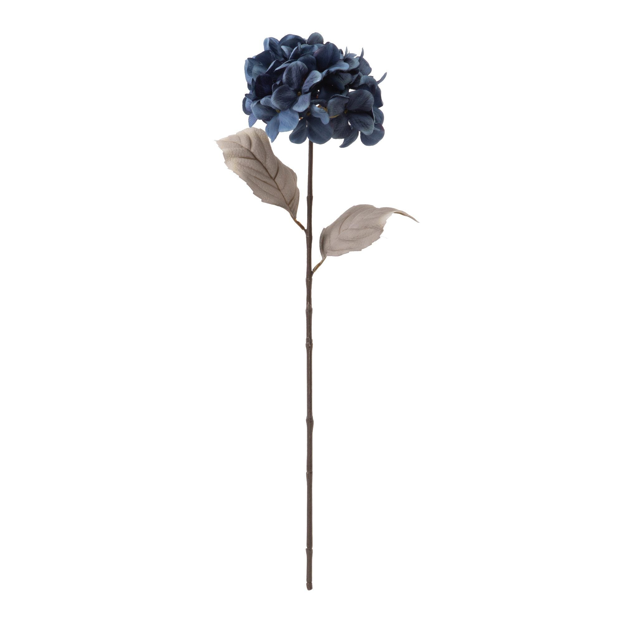Dark Blue Hydrangea Artificial Flowers - Realistic Floral Decor for Home, Wedding, and Party Arrangements