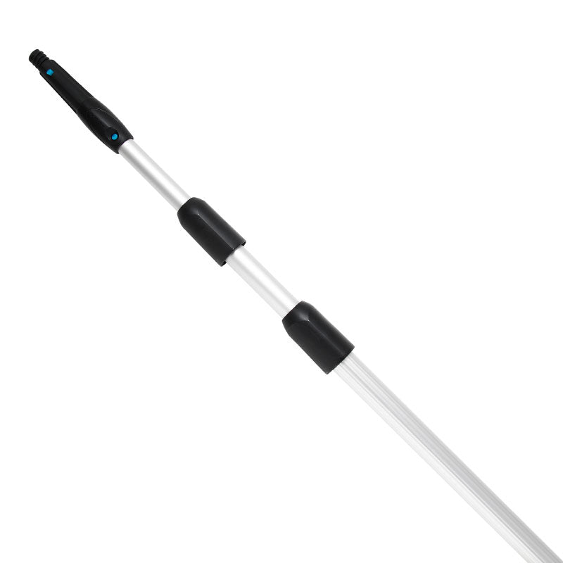 Moerman 3 Section Extension Pole 10ft - Lightweight Aluminum Telescopic Pole for Painting, Cleaning & Window Washing - Perfect for High Ceilings, Gutters & Hard-to-Reach Areas