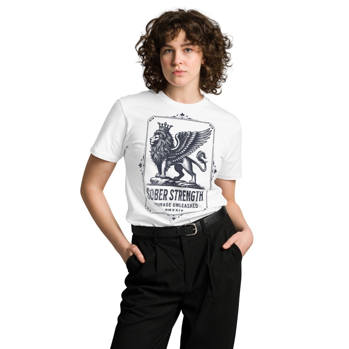 Sobriety Strength Unisex Premium T-Shirt - Comfortable & Stylish for Everyday Wear, Workouts, and Casual Outfits