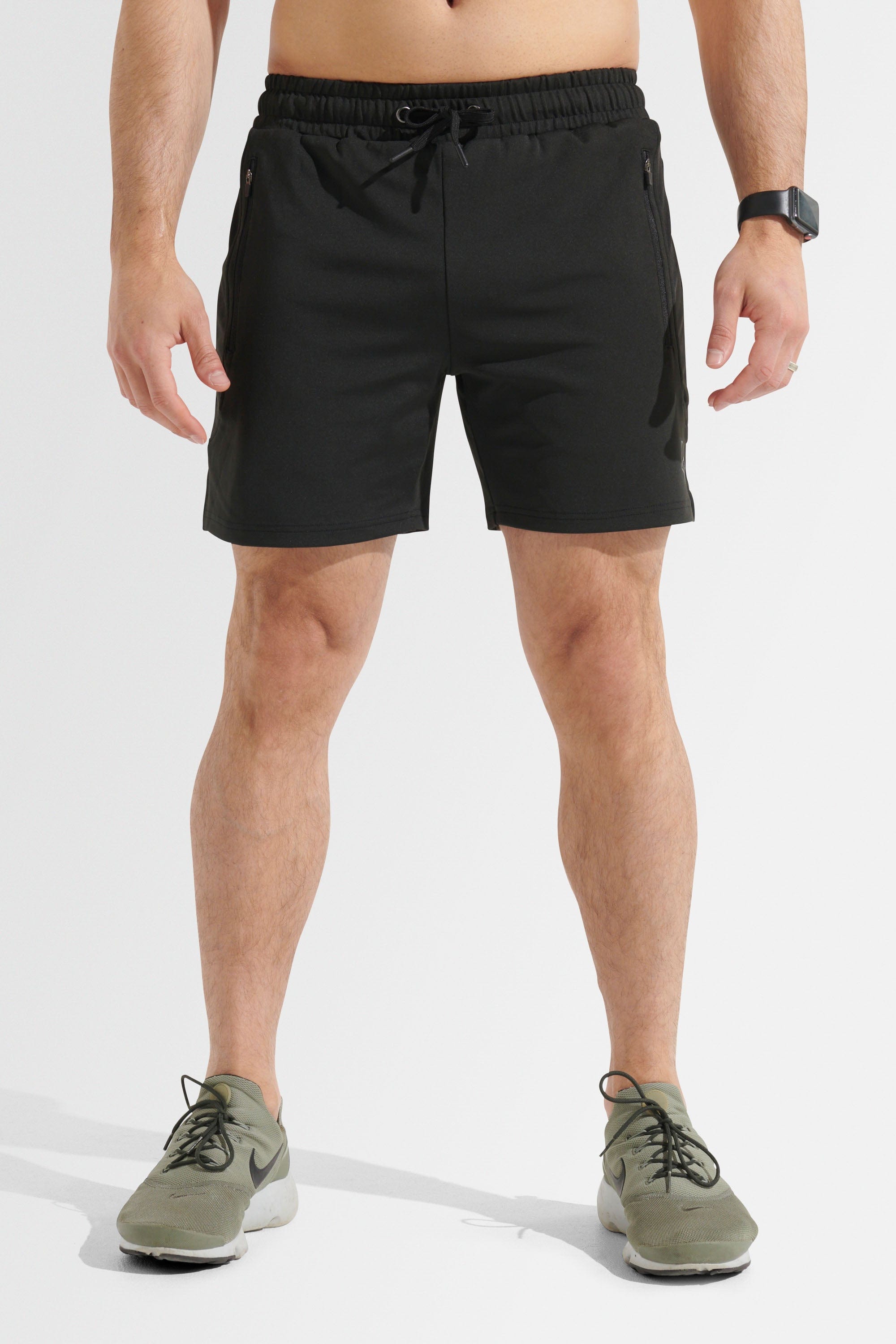 Stylish Intricate Black Shorts for Women - Perfect for Summer, Travel & Casual Outfits