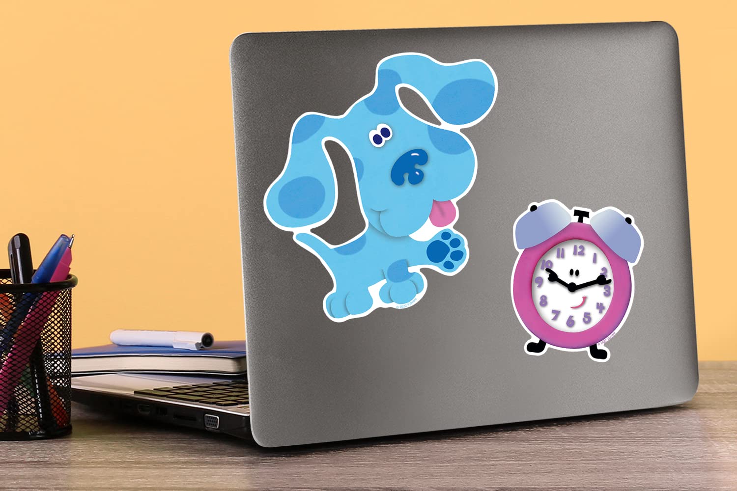 Blue's Clues Large Die-Cut Vinyl Stickers Variety Pack - 50+ Premium Decals for Laptop, Water Bottle, Scrapbook, Tablet, Skateboard | Indoor & Outdoor Use - Perfect for Kids Room Decor, School Supplies & DIY Crafts