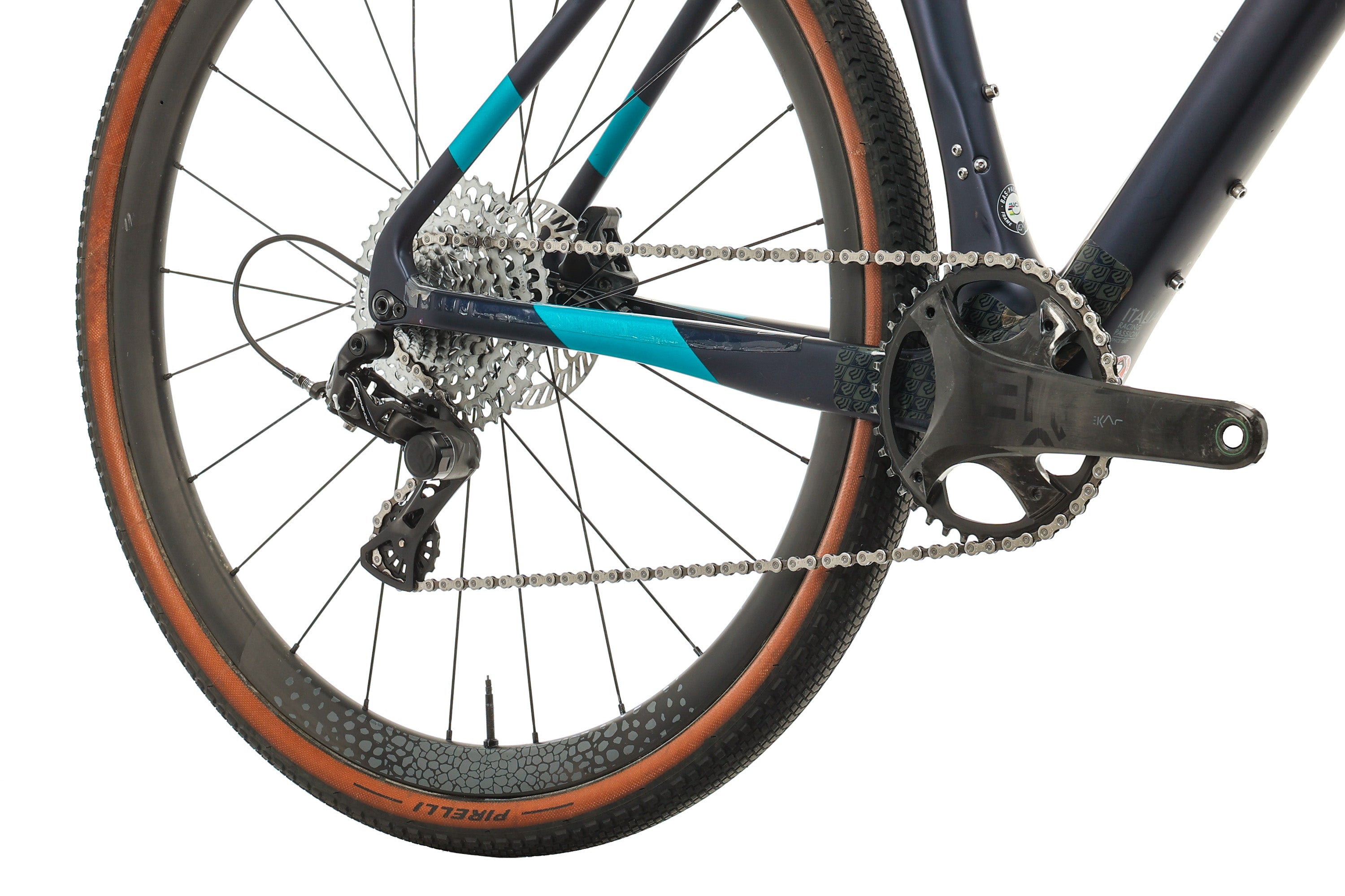 Basso Palta Gravel Bike 2021 - Lightweight Carbon Frame, Small Size for Men & Women | Perfect for Off-Road Adventures, Commuting & Long-Distance Cycling