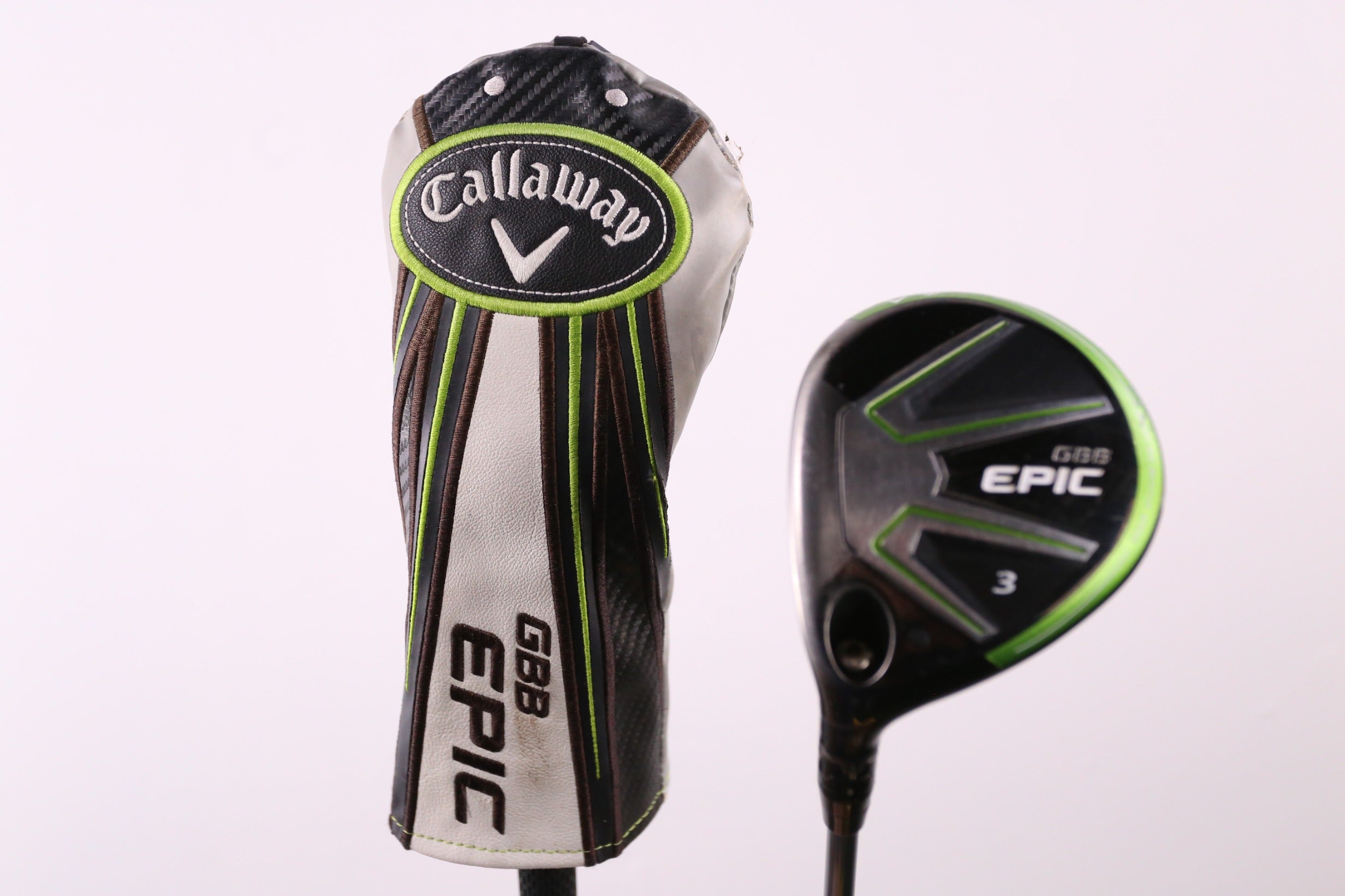 Used Callaway GBB Epic 3 Wood Left Handed 15° Stiff Flex Golf Club - Perfect for Left-Handed Golfers & Driving Range Practice