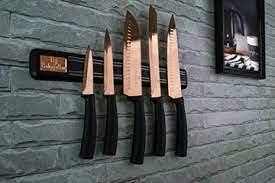 Premium Berlinger Haus 6-Piece Knife Set - Black Rose Gold Stainless Steel Kitchen Knives with Ergonomic Handles | Sharp Chef Knives for Cooking, Slicing & Food Prep | Perfect Gift for Home Chefs & Cooking Enthusiasts