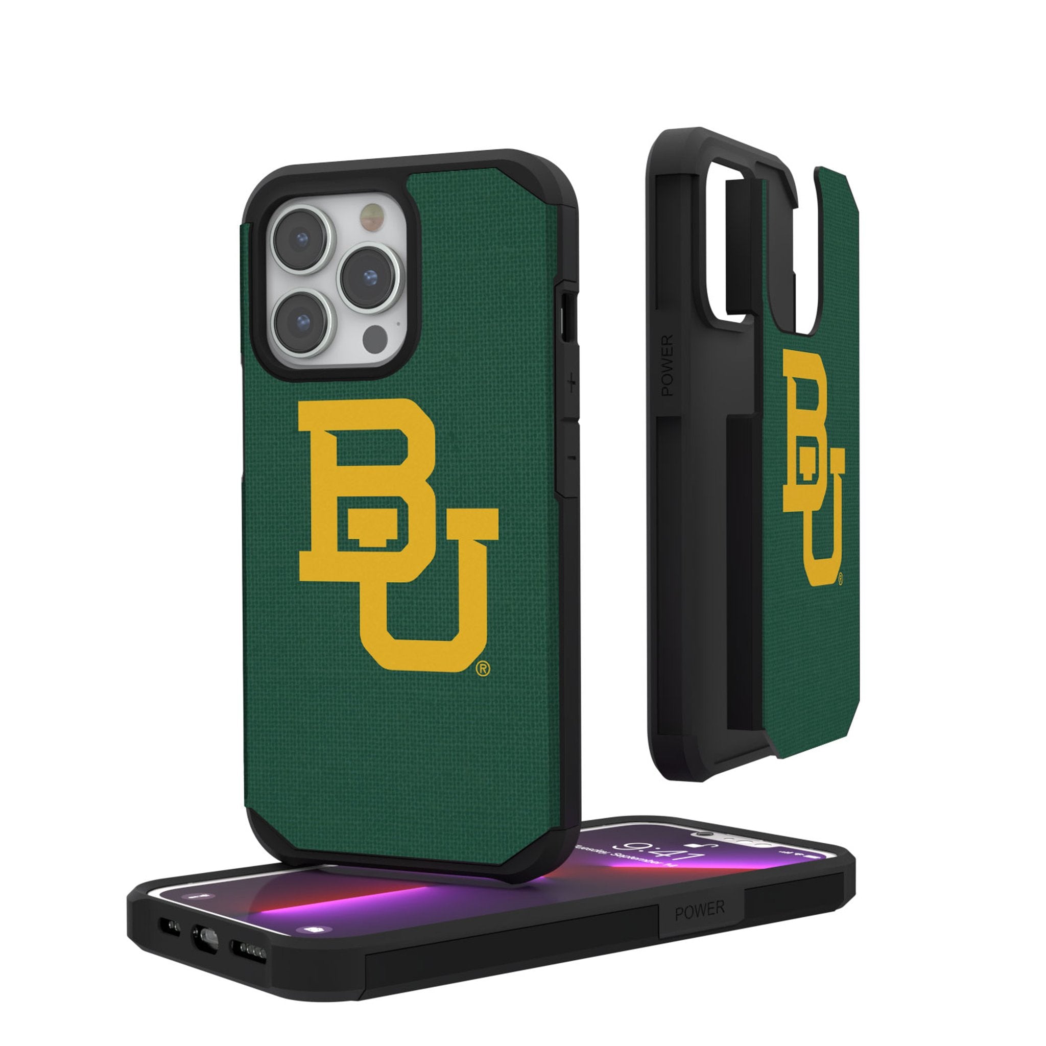 Baylor University Bears Rugged Phone Case - Shockproof & Durable Cover for iPhone & Samsung - Perfect for Outdoor Adventures & Sports Fans