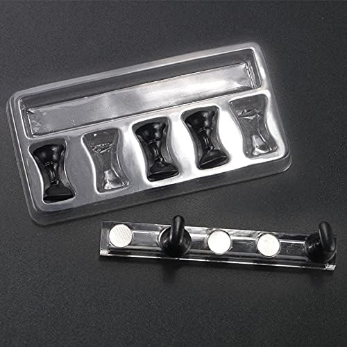 KRENI Magnetic Acrylic Nail Display Stand - Nail Tip Holder for Manicure Practice, DIY Nail Art - Perfect for Professional Salons & Home Use (Pink) - Great Gift for Women & Girls Who Love Nail Art