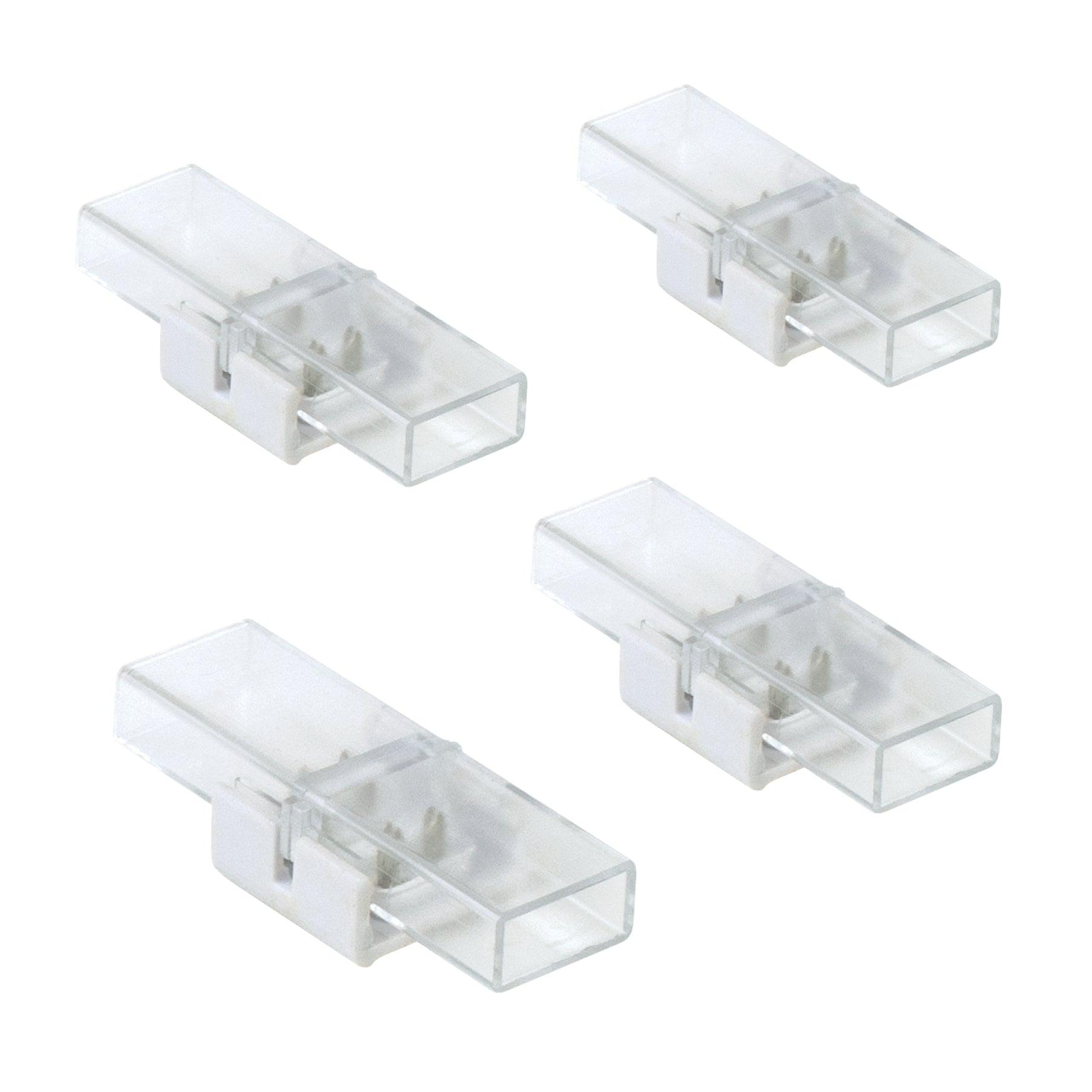 2 Pin IP67 Waterproof Outdoor LED Strip Light Connectors - Tape to Tape Splice for Landscape, Garden & Patio Lighting