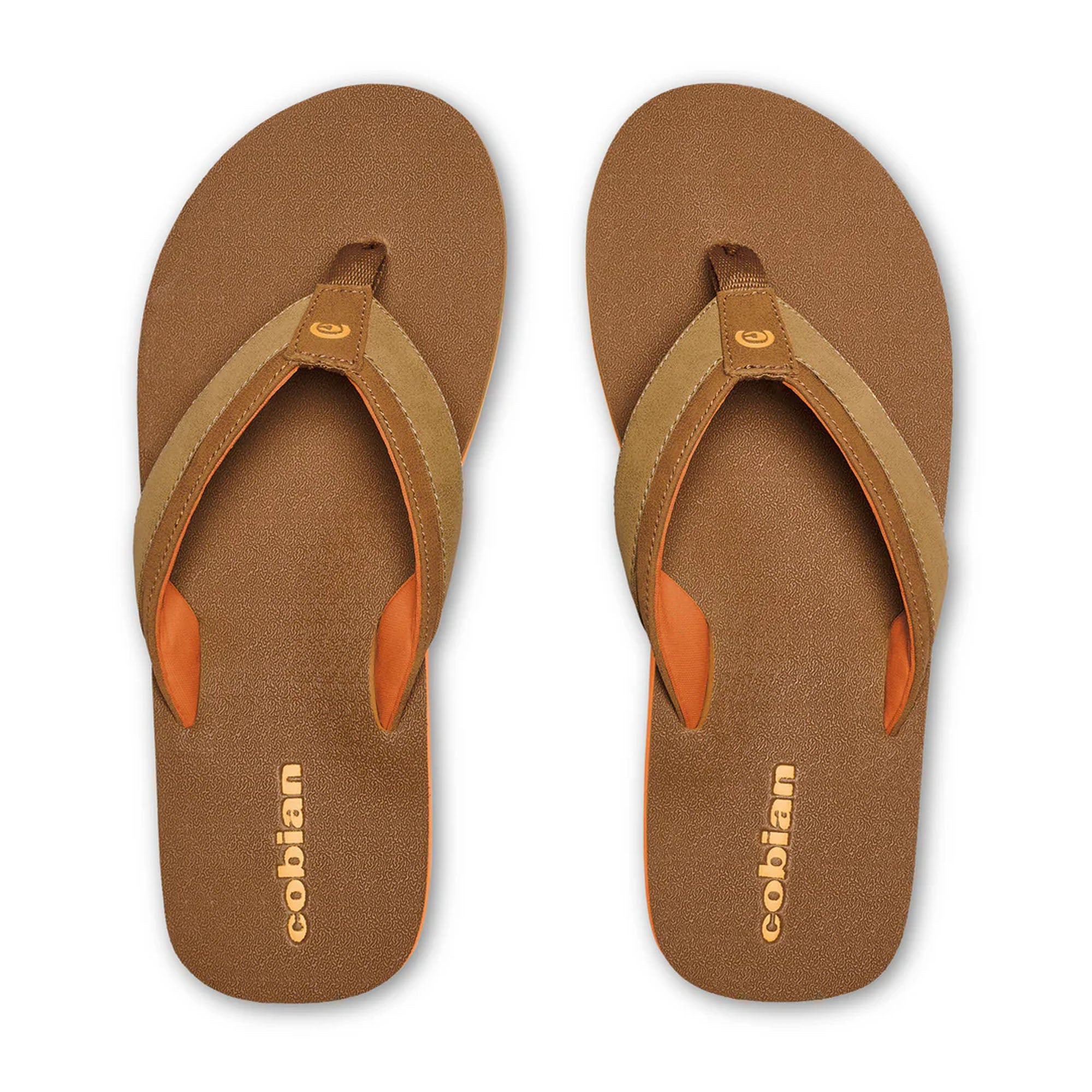 Cobian Foamie Men's Comfortable Brown Sandals for Beach, Pool & Summer Outdoor Activities