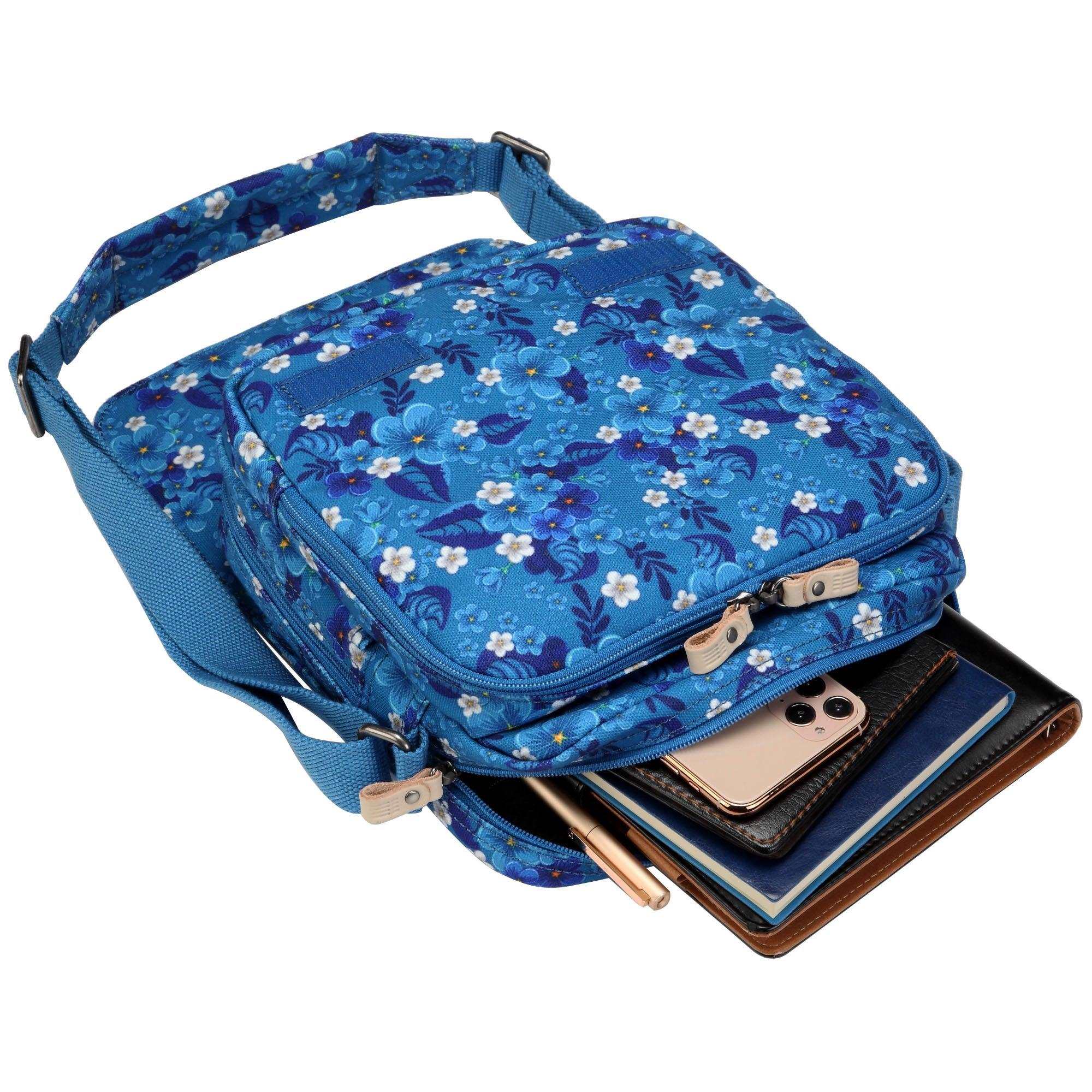 Troop London Classic Canvas Crossbody Bag for Men & Women - Stylish & Durable Shoulder Bag for Travel, Work & Everyday Use