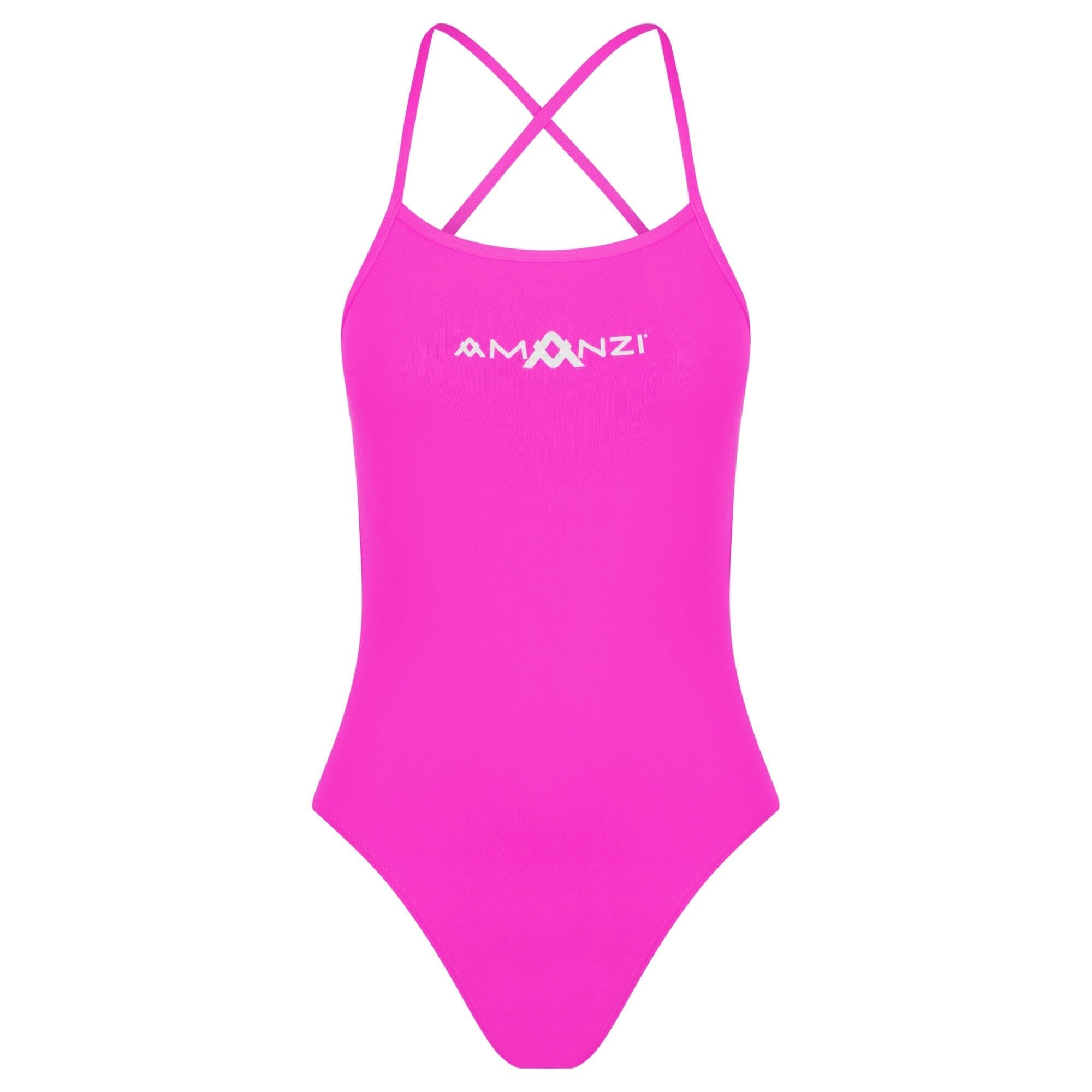 AMANZI Girls Tie Back Swimsuit - Adjustable Straps, UPF 50+ Sun Protection, Quick Dry Fabric for Beach, Pool & Summer Water Activities