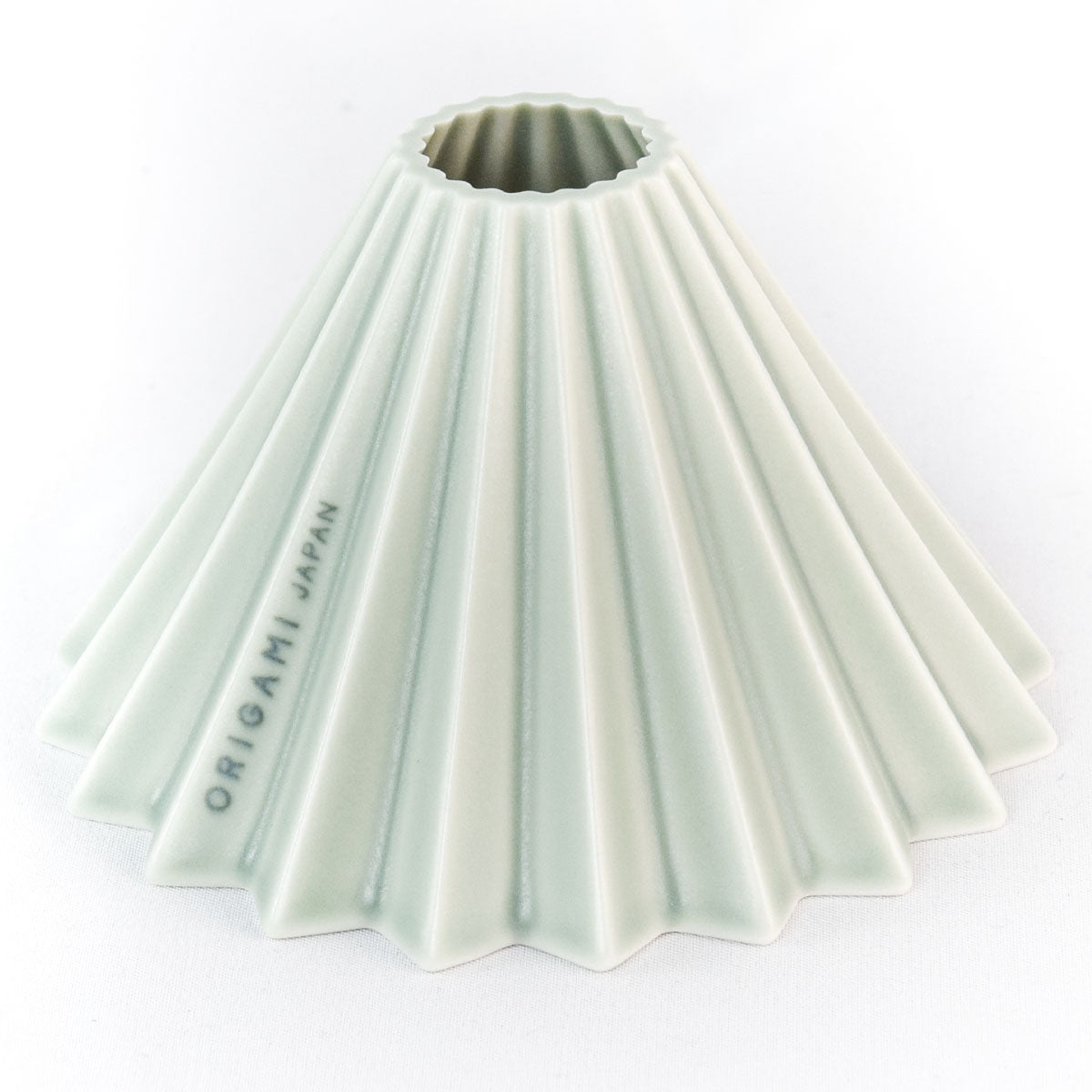 ORIGAMI Coffee Dripper - Matte Green Pour Over Coffee Maker for Specialty Brewing | Perfect for Home, Office & Camping Use