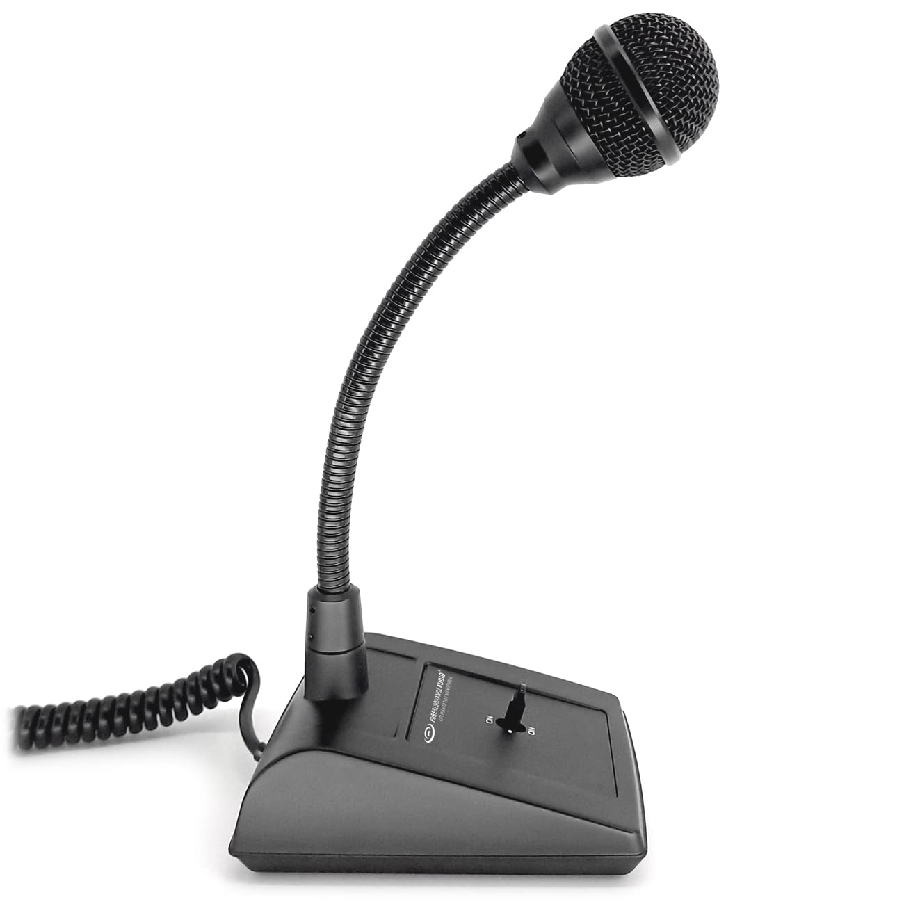 Pure Resonance Audio PTT1 Desktop Push to Talk Microphone - Professional USB Microphone for PC, Gaming, Streaming & Conference Calls - Perfect for Discord, Zoom & Online Meetings