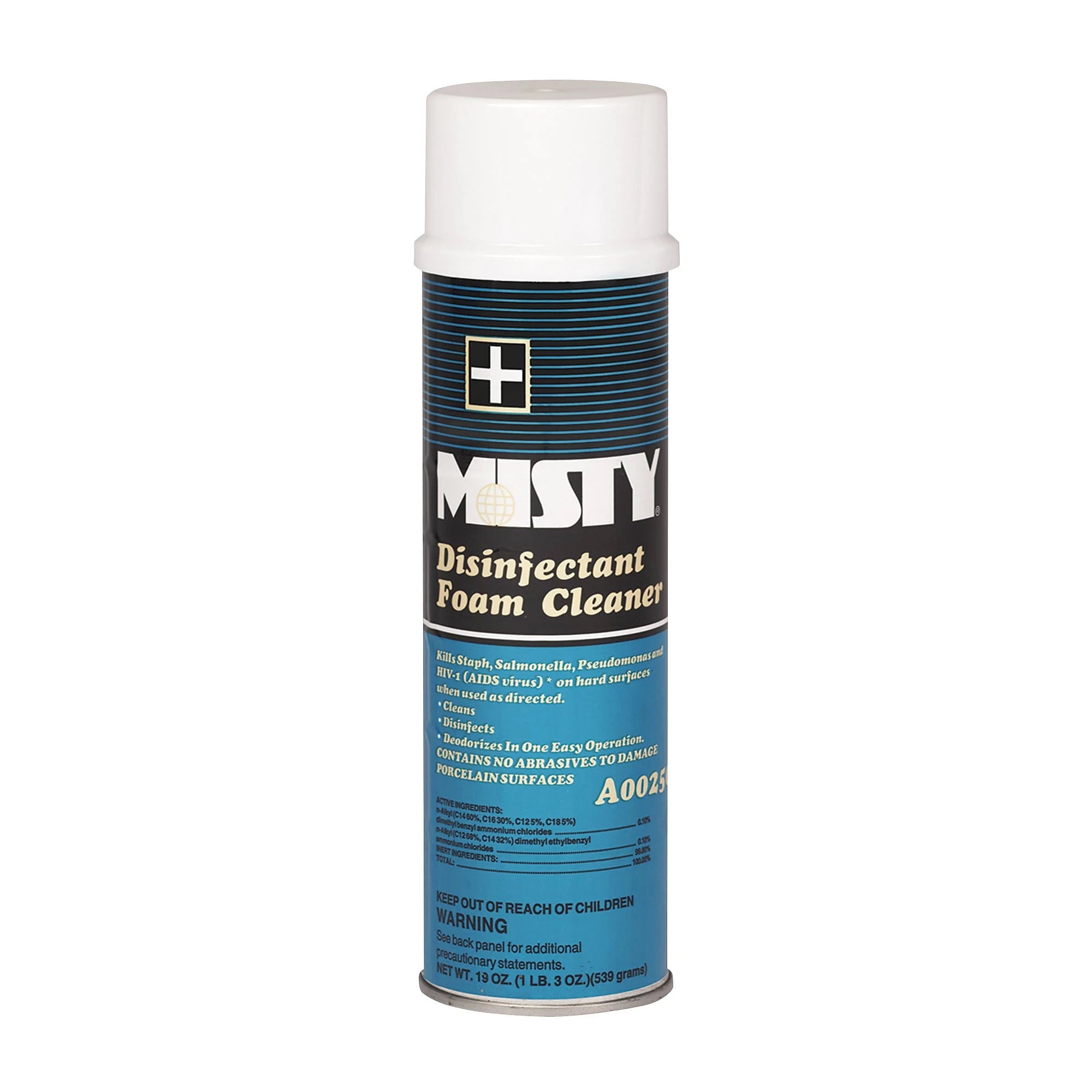 Misty Fresh Scent Disinfectant Foam - 19oz (Pack of 12) | Antibacterial Hand Sanitizer for Home, Office & Travel | Kills 99.9% Germs